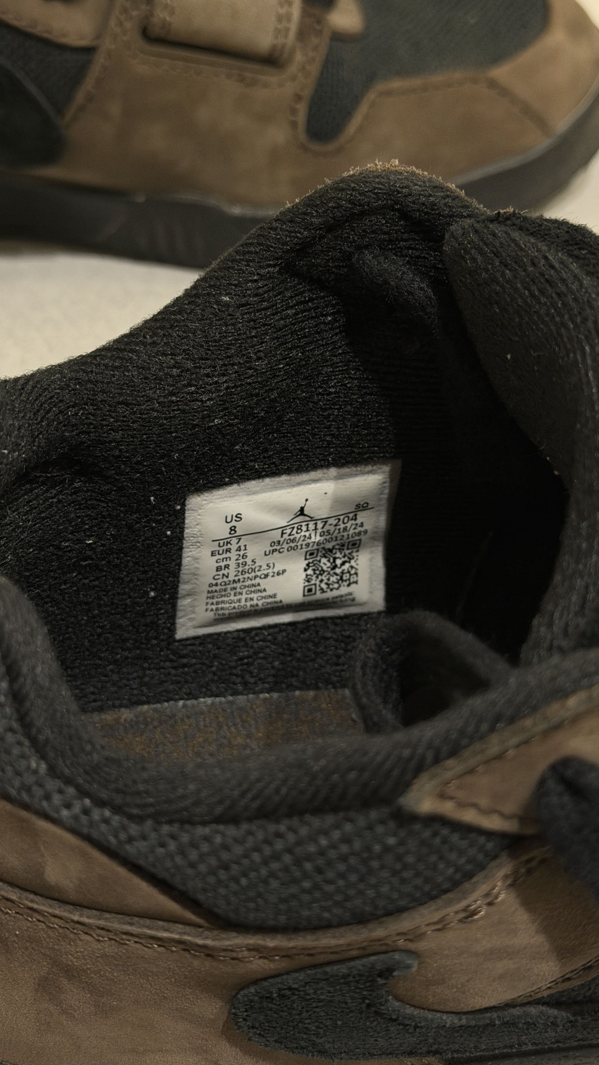Jordan Brand × Travis Scott Jumpman jack dark mocha Size US 7.5 / EU 40-41 - 4 Thumbnail