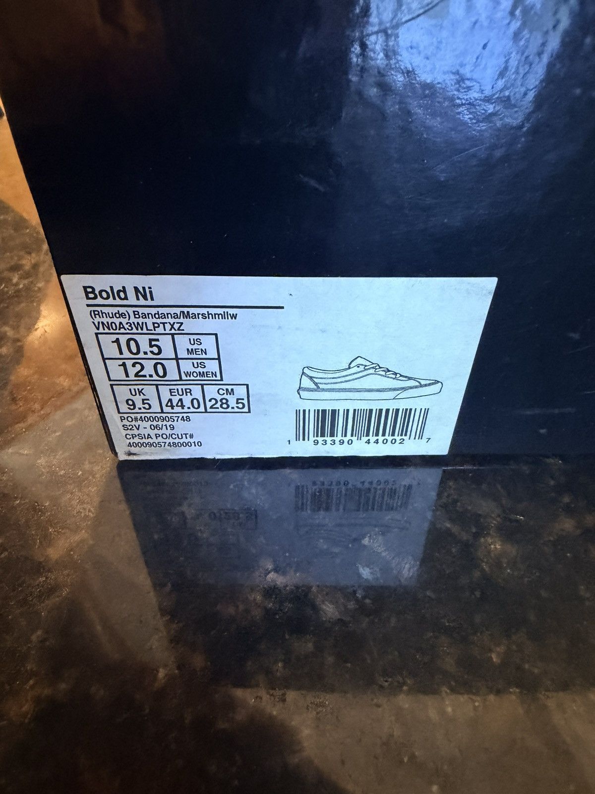 Rhude × Vans Rhude x Vans Bandana Marshmllw Size US 10.5 / EU 43-44 - 5 Thumbnail