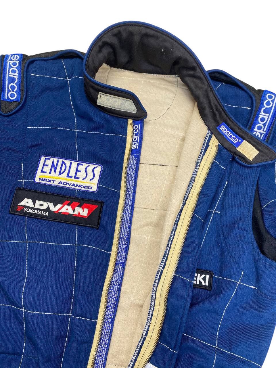 Formula 1 2008 Takeshi Kobayashi Sparco Racing Suit Size US 34 / EU 50 - 13 Thumbnail