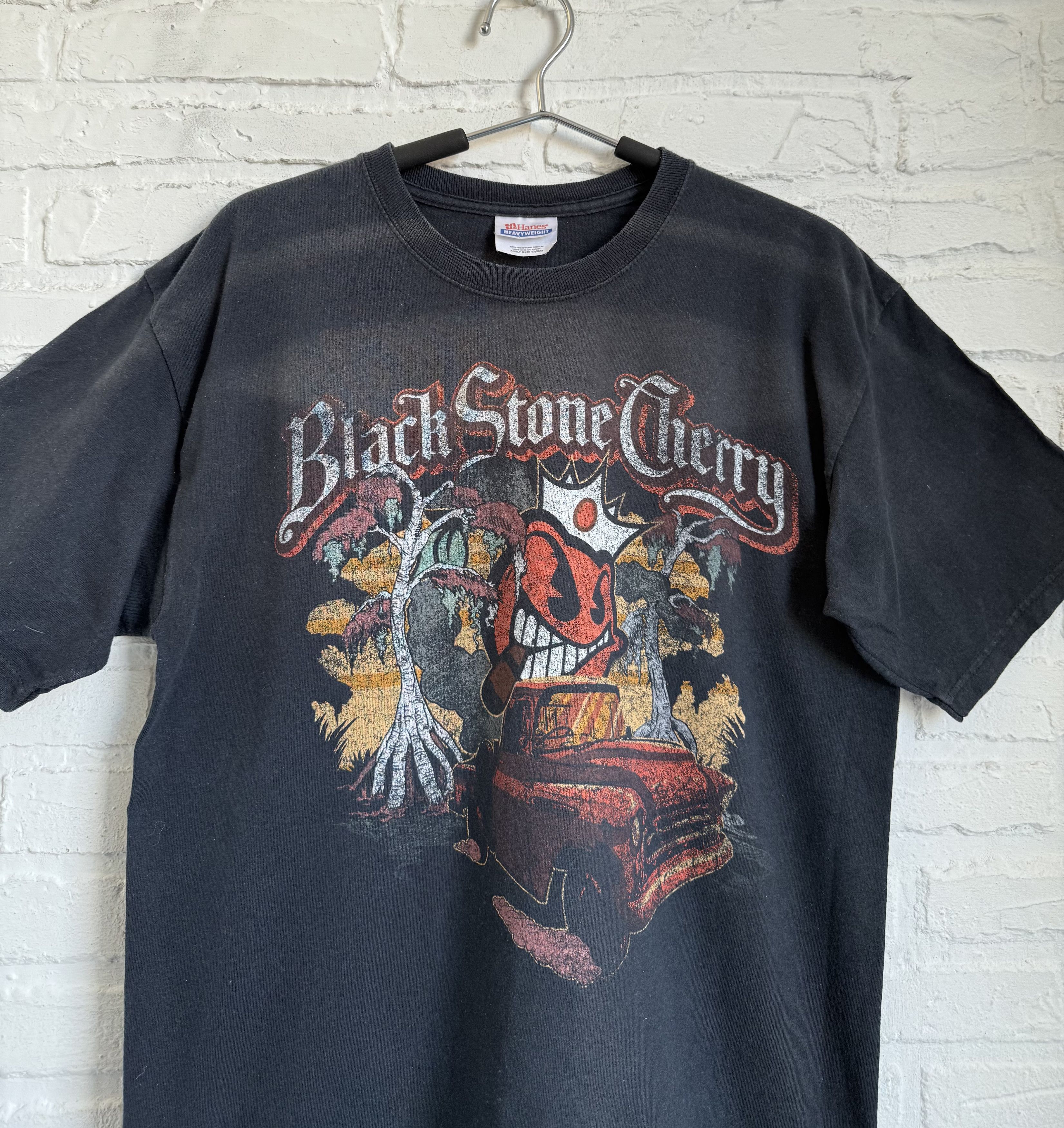 Band Tees Vintage 2000s Black Stone Cherry t-shirt Size US M / EU 48-50 / 2 - 2 Thumbnail