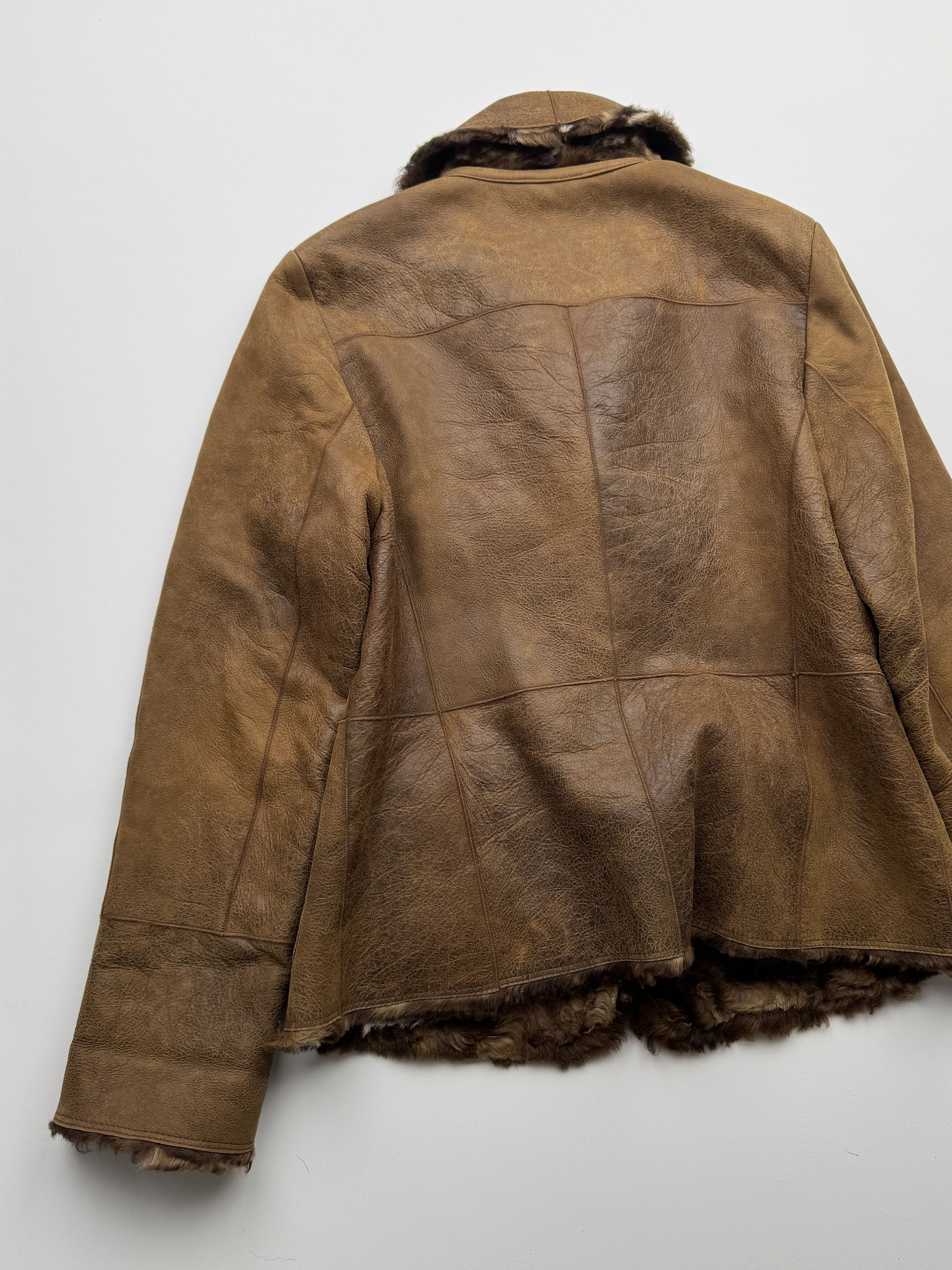 Vintage Vintage Real Sheepskin Jacket B124(V317)E2 Size M / US 6-8 / IT 42-44 - 7 Thumbnail