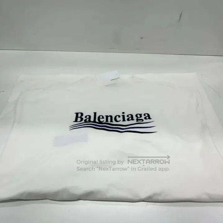 Balenciaga Balenciaga Political Campaign Large Fit Logo T. Size US XL / EU 56 / 4 - 8 Thumbnail