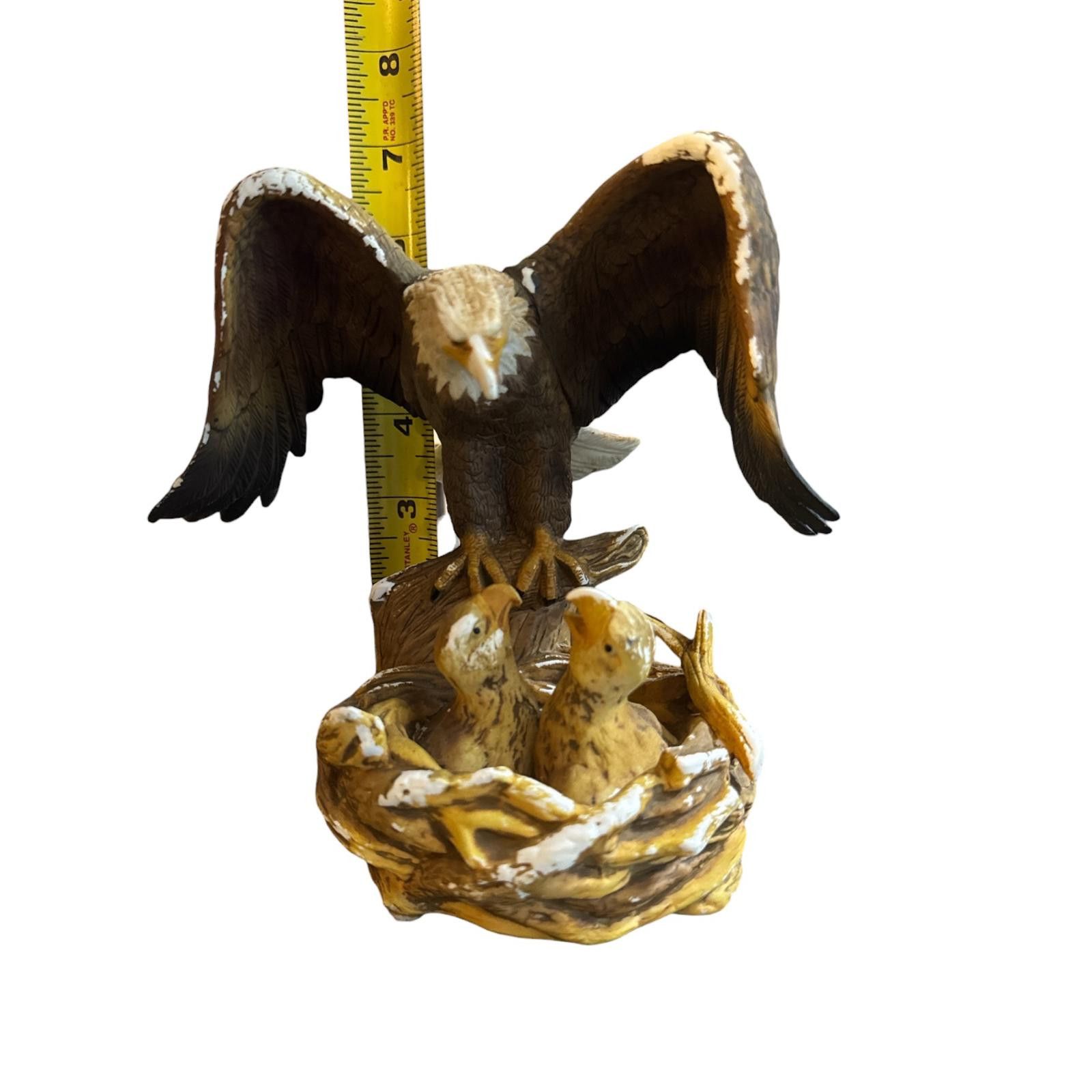 Unknown London Vintage Eagle Figurine with Nest and Chicks Size ONE SIZE - 1 Thumbnail