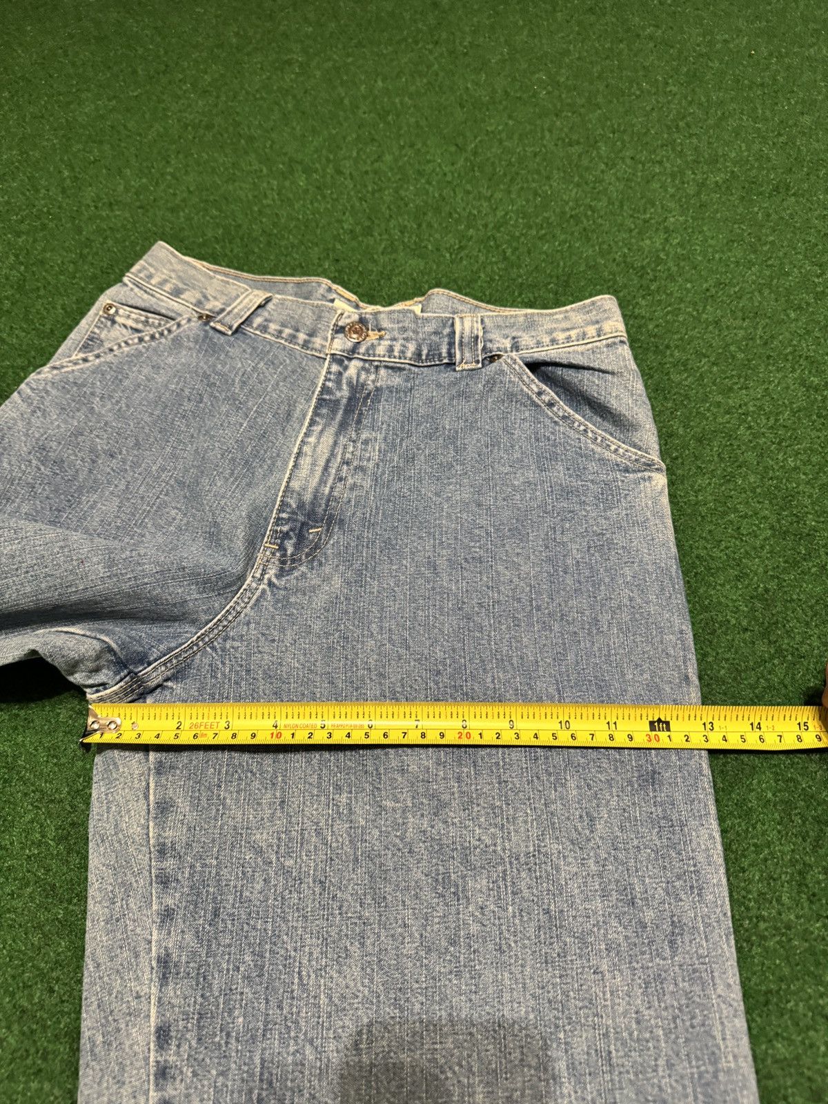 Arizona Jean Co. Carpenter Baggy Wide 10” Opening 30x30 Skater Grunge Jeans Size US 30 / EU 46 - 9 Thumbnail