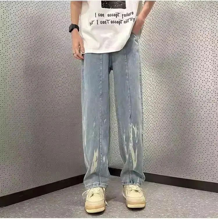 Japanese Brand Retro Colored Tie Dyed Jeans Size US 30 / EU 46 - 3 Thumbnail