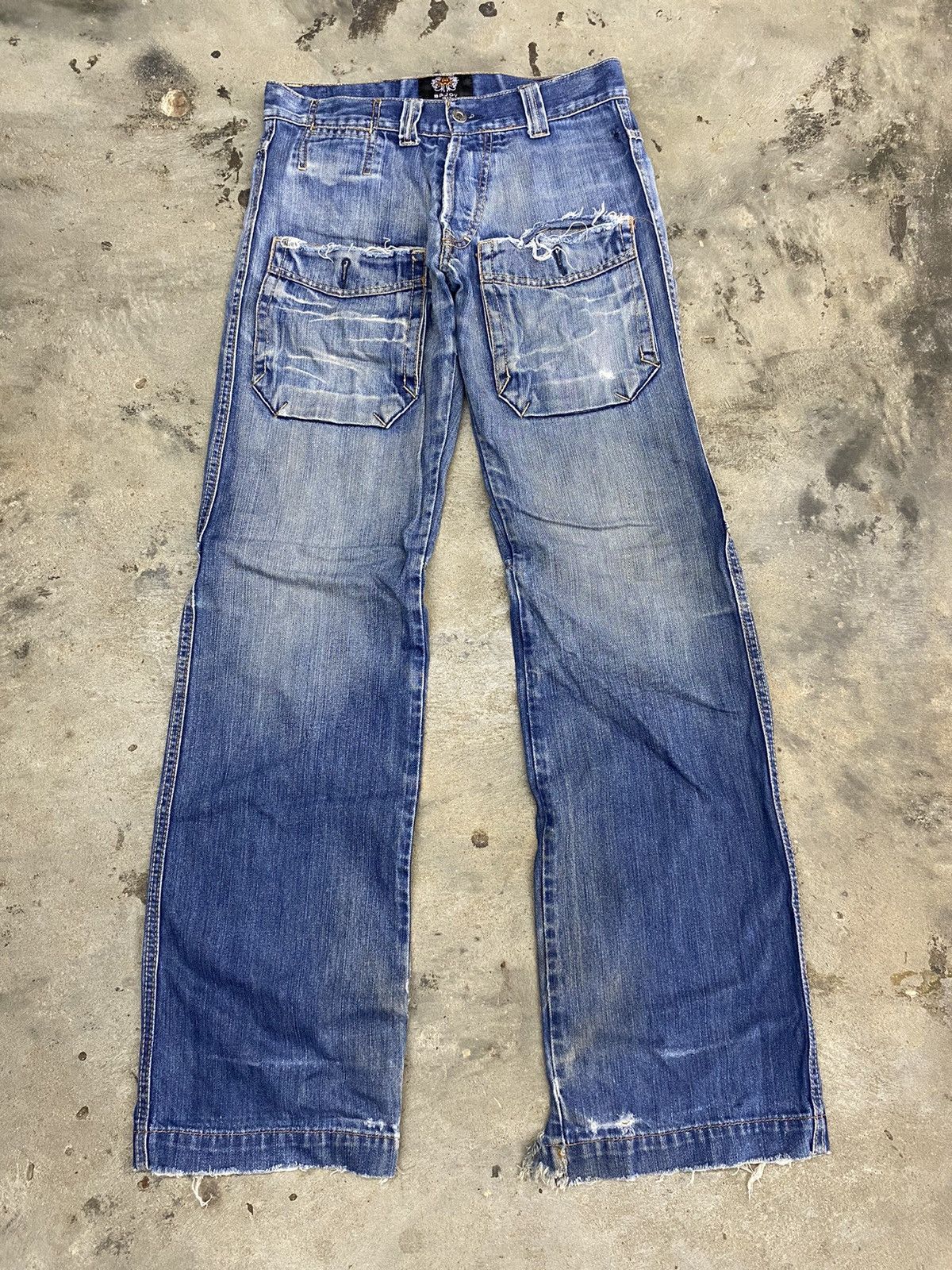 If Six Was Nine jeans front pocket cargo & back B&joy Size US 29 - 2 Thumbnail
