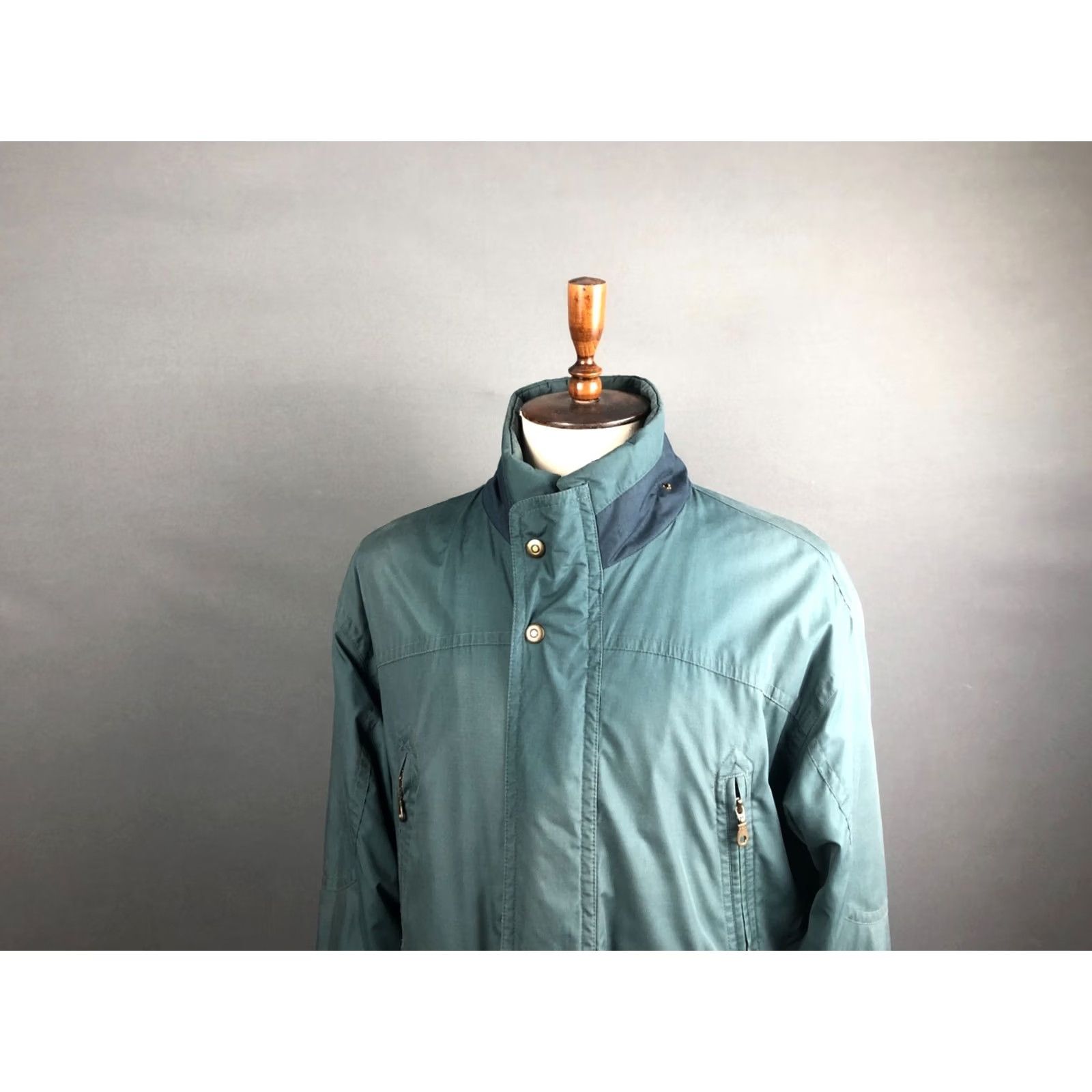 Baracuta Baracuta Jacket Baracuta Shirt? No - Baracuta Jacket Men S Green Polyester Full Zip Padded Mid-Length Chest Pockets Lined Size US S / EU 44-46 / 1 - 5 Thumbnail