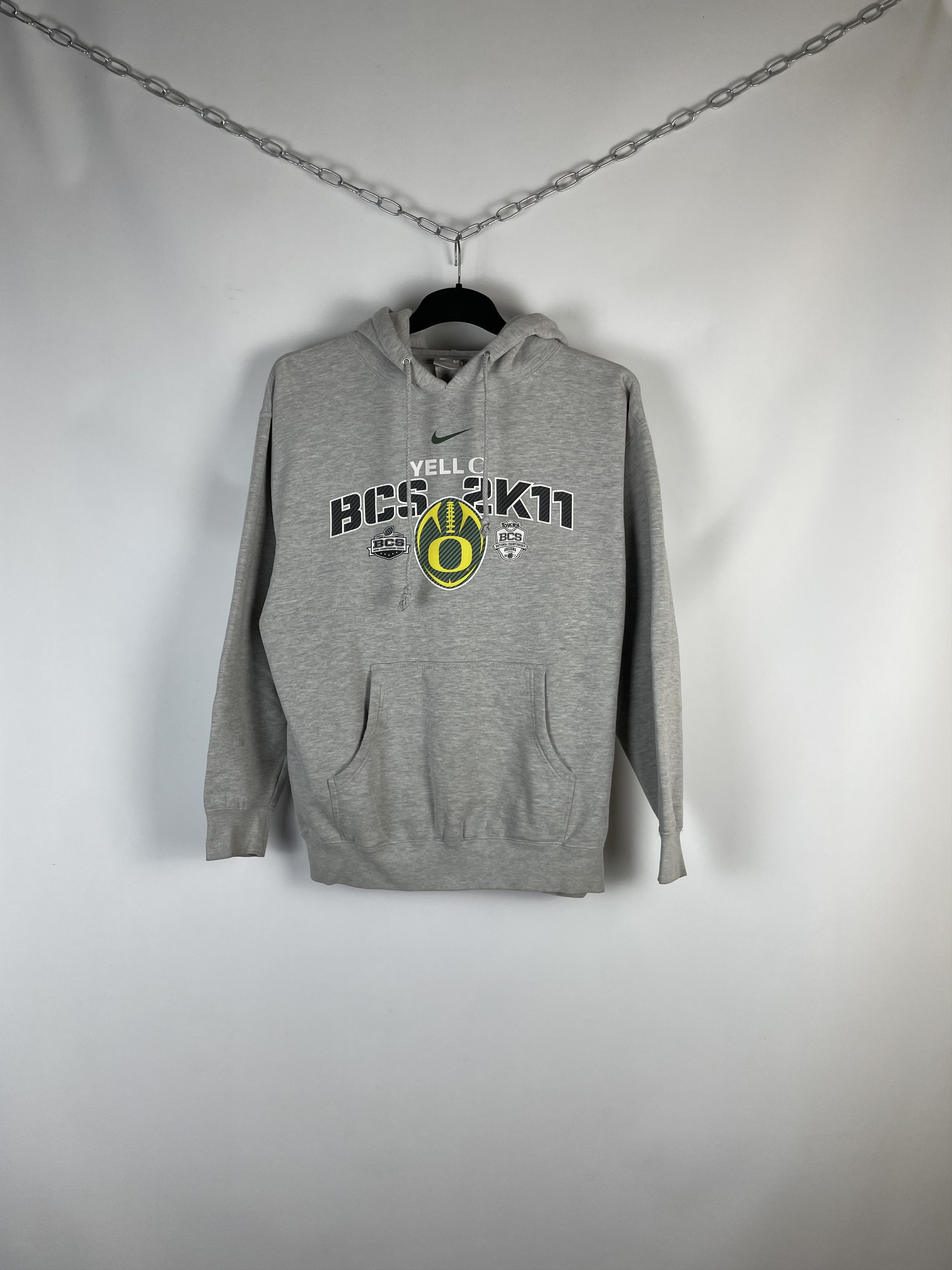 Nike Vintage Nike swoosh hoodie sweatshirt Size US M / EU 48-50 / 2 - 1 Thumbnail