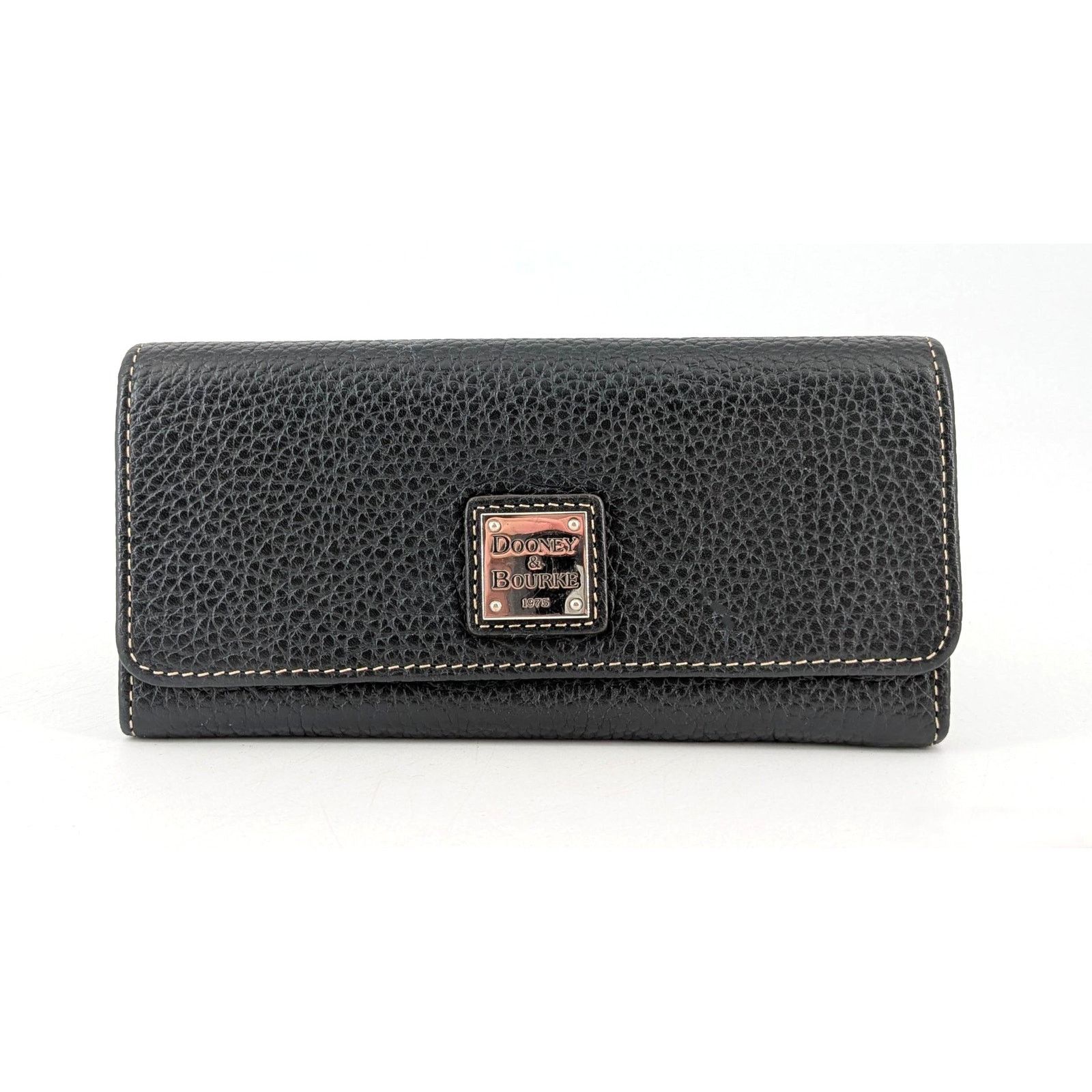 Dooney & Bourke Dooney & Bourke Pebble Grain Leather Bifold Wallet Vintage Size ONE SIZE - 1 Thumbnail