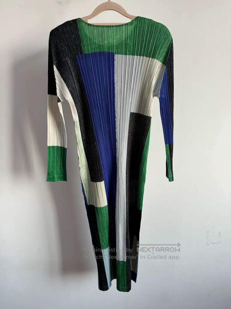 Issey Miyake Issey Miyake Color-block Long Dress Size M / US 6-8 / IT 42-44 - 2 Thumbnail