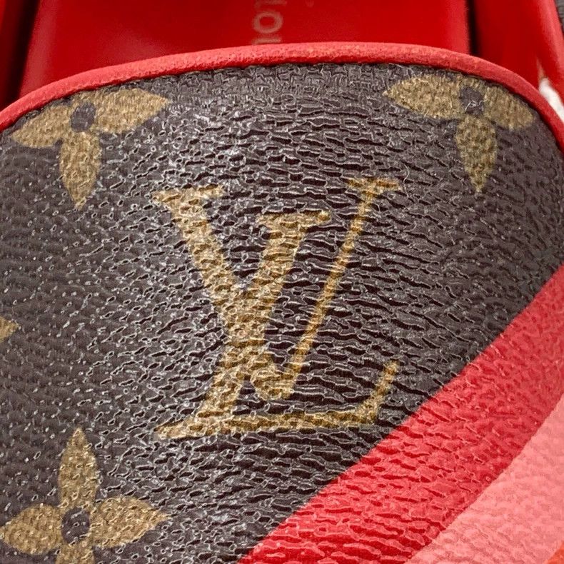 Louis Vuitton Louis Vuitton Brown logo presbyopic slip-on loafers shoes Size US 5.5 / IT 35.5 - 6 Thumbnail