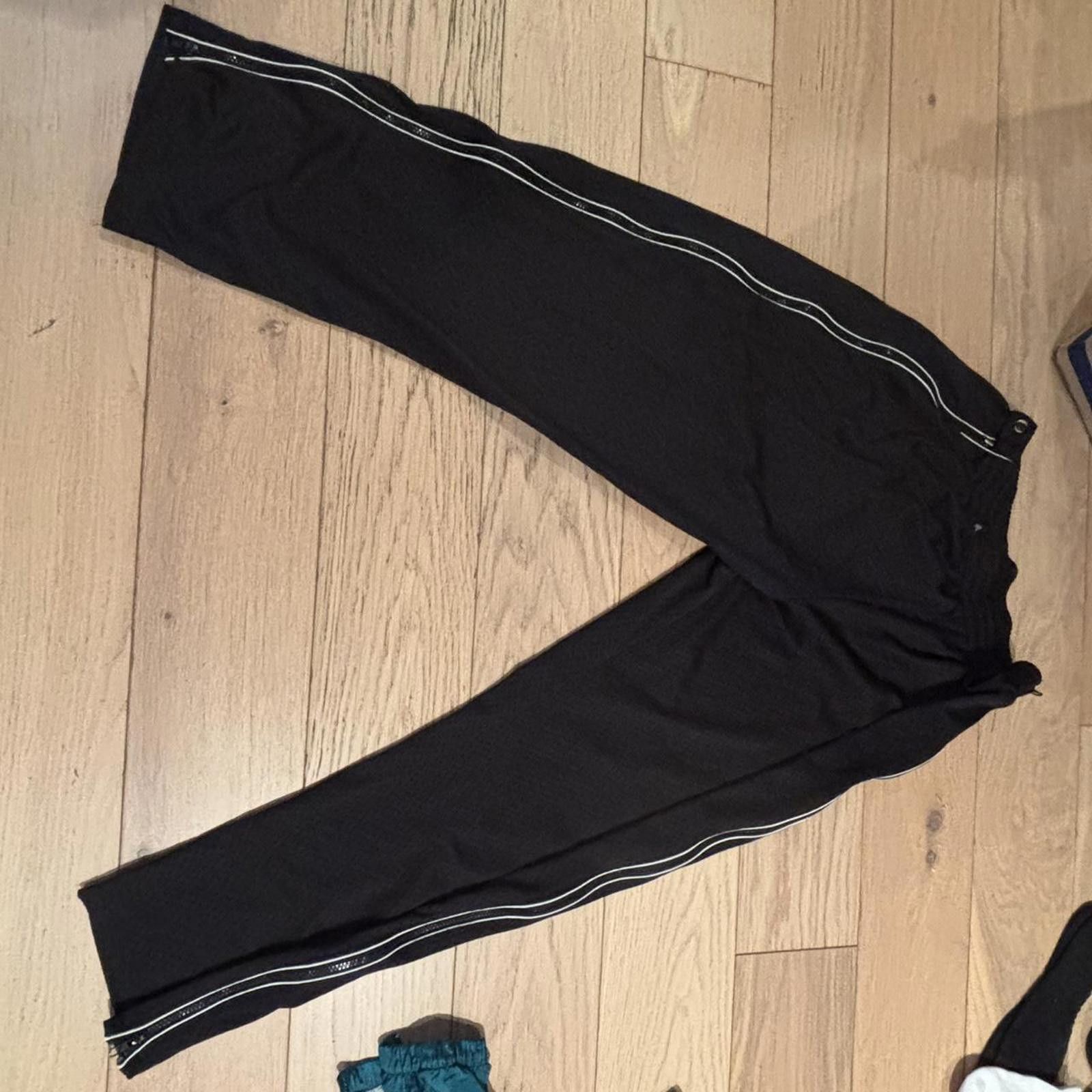 Designer Prospirit Large black track pants Size US 34 / EU 50 - 3 Thumbnail