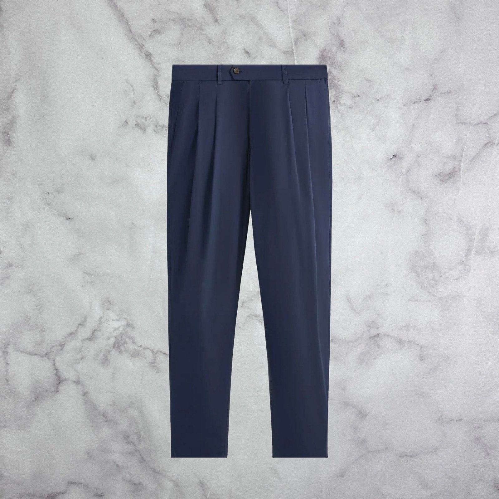 Kith Navy Pleated Kyson Pant Size US 36 / EU 52 - 1 Thumbnail