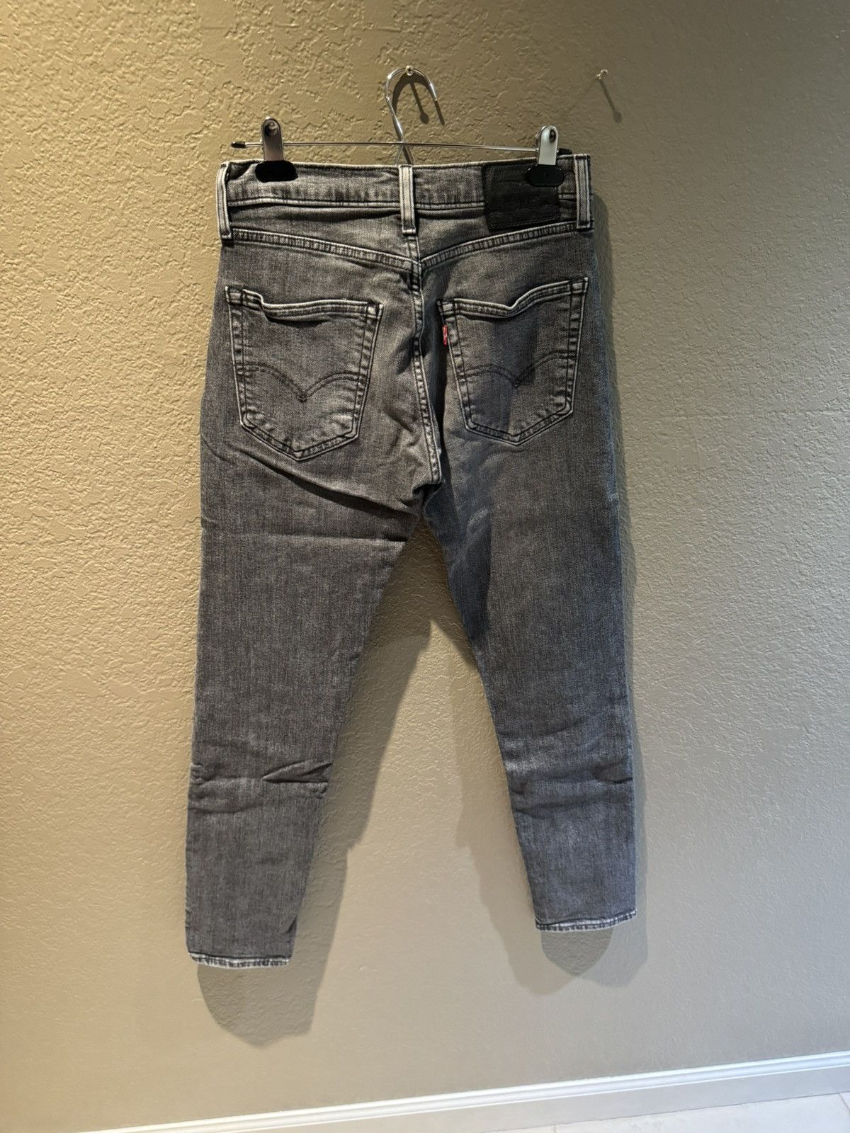 Levi's Levis Premium Black Slim Fit Skinny Faded Black Denim Size US 30 / EU 46 - 8 Thumbnail