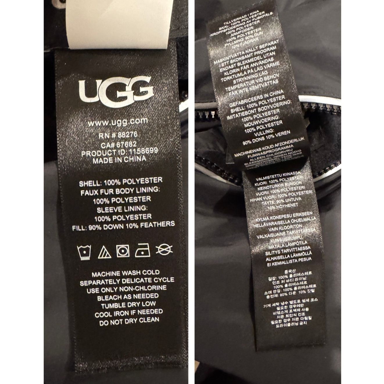 Ugg UGG Shasta Reversible 700 Fill Power Down Jacket Size XS Size XS / US 0-2 / IT 36-38 - 14 Thumbnail
