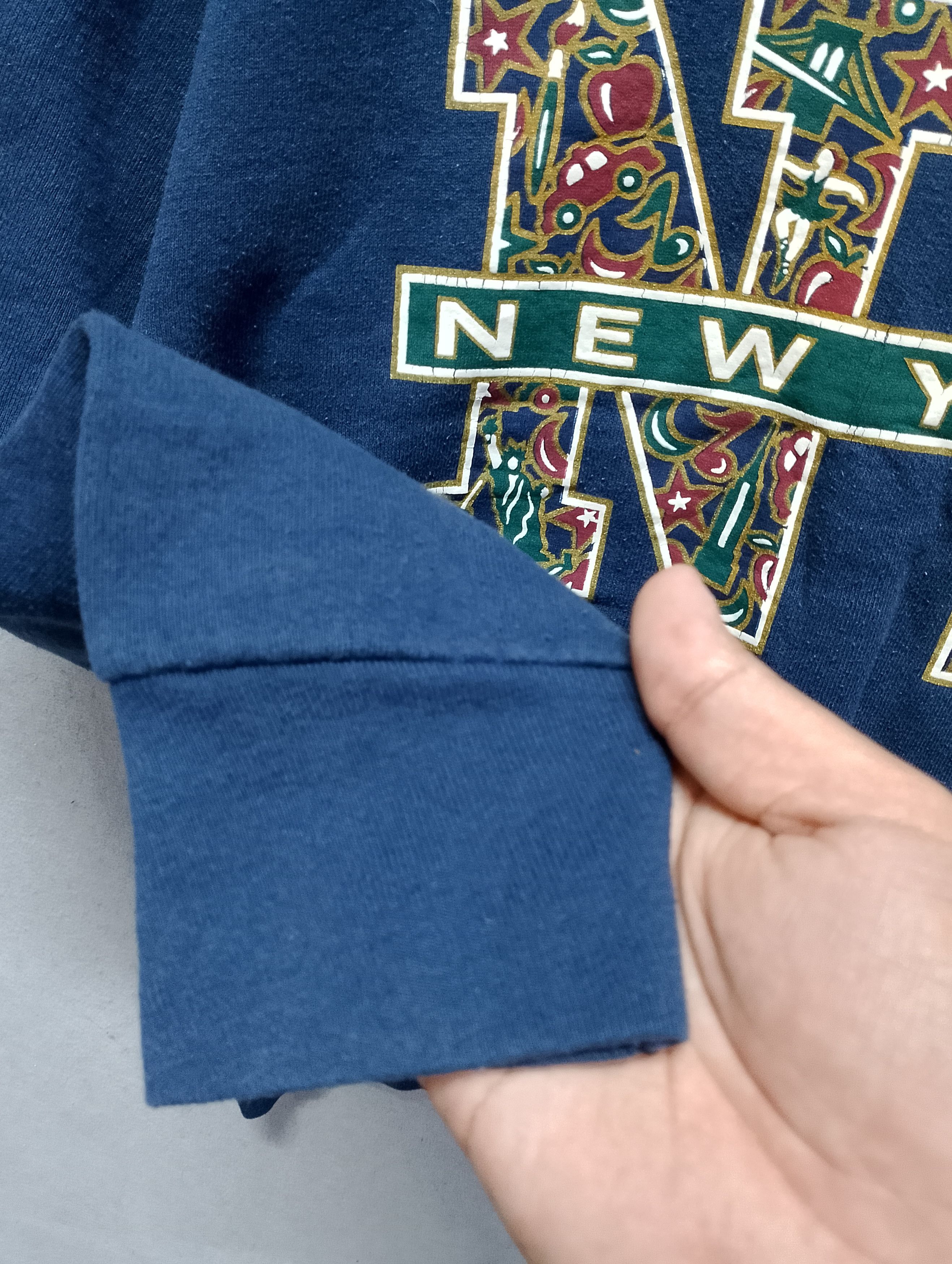 Vintage Vintage New York NY Graphic Crewneck Sweatshirt Size US M / EU 48-50 / 2 - 8 Thumbnail