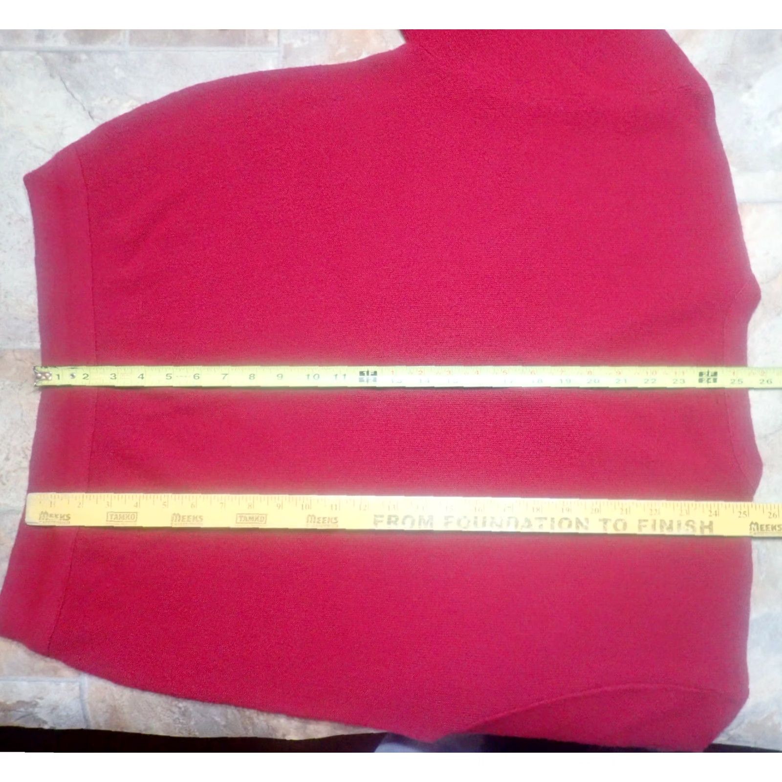 Izod VINTAGE Izod Lacoste Sweater Shirt Mens XL Burgundy V-Neck Pullover 50s 60s 70s Made in USA Mens XL Burgundy Size US XL / EU 56 / 4 - 7 Thumbnail