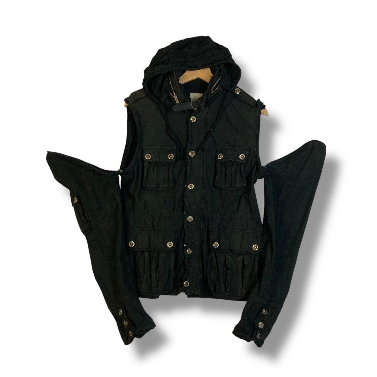 KMRii 🇯🇵 HOUSE OF BLUES 2 WAY MULTIPOCKET PUNK GOTHIC JACKET Size US M / EU 48-50 / 2 - 12 Thumbnail