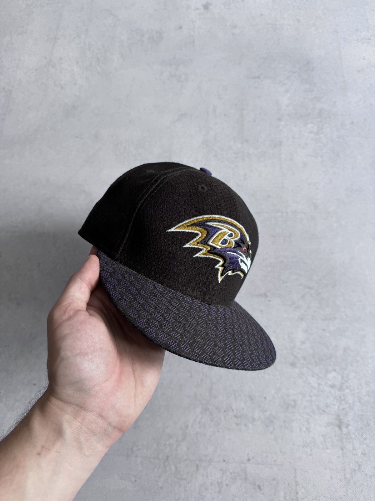 New Era Vintage New Era Baltimore Ravens OS NFL 59 Unisex Cap Size ONE SIZE - 1 Thumbnail