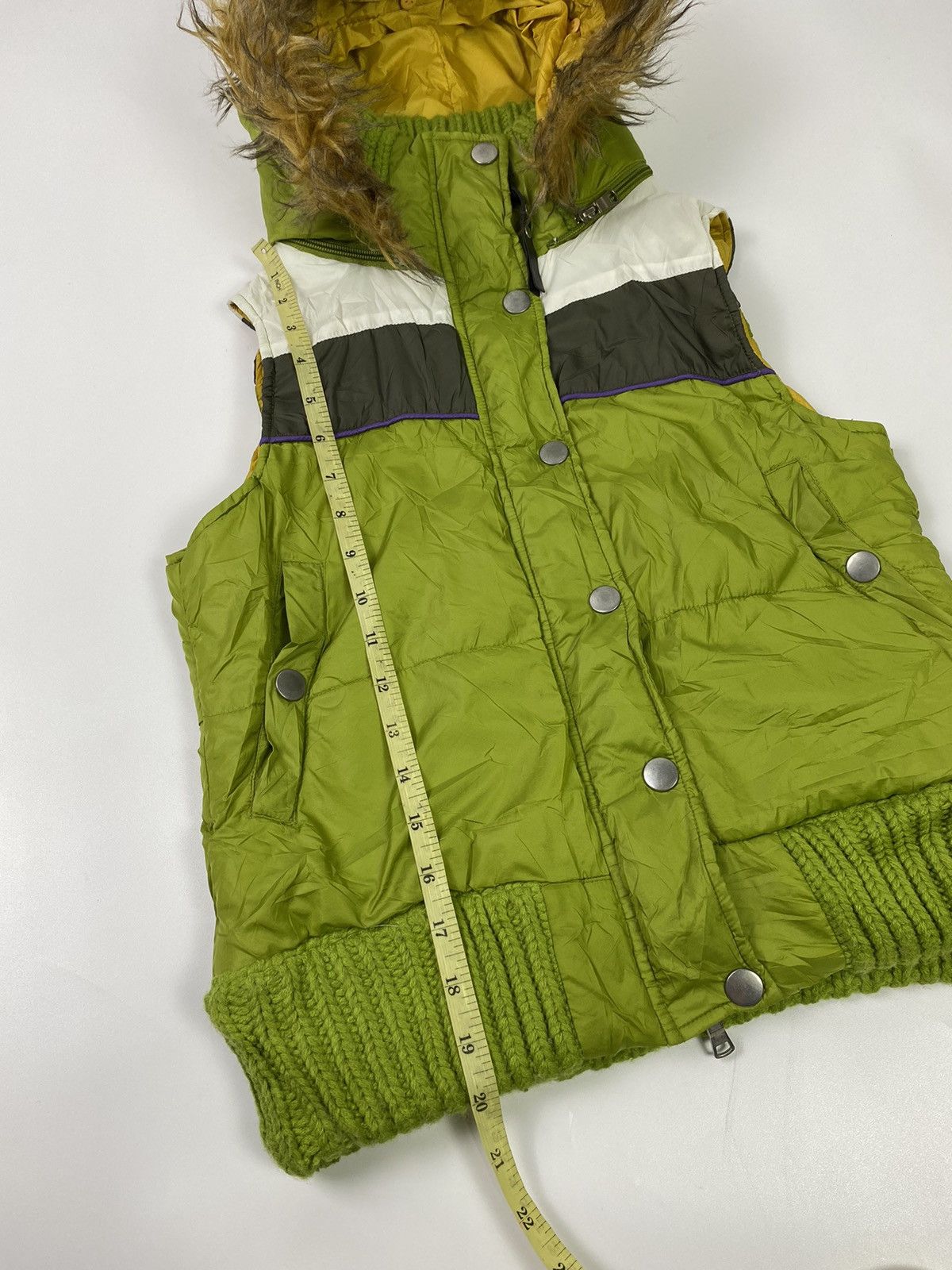 If Six Was Nine × Japanese Brand × Le Grande Bleu (L.G.B.) faux fur puffer vest nappalm Size US S / EU 44-46 / 1 - 9 Thumbnail
