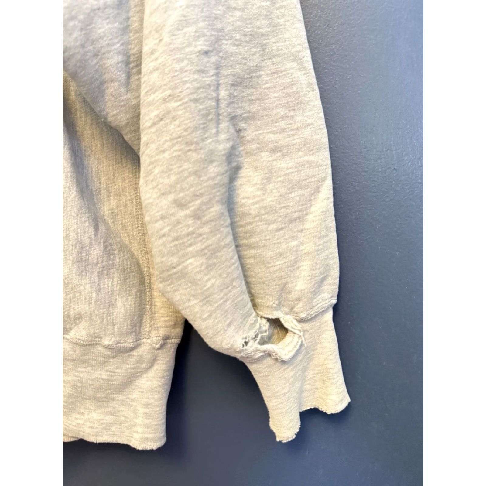 Champion VINTAGE Champion Reverse Weave Sweatshirt Mens L Gray 90s Pullover Reversible Wheaton College Size US L / EU 52-54 / 3 - 7 Thumbnail