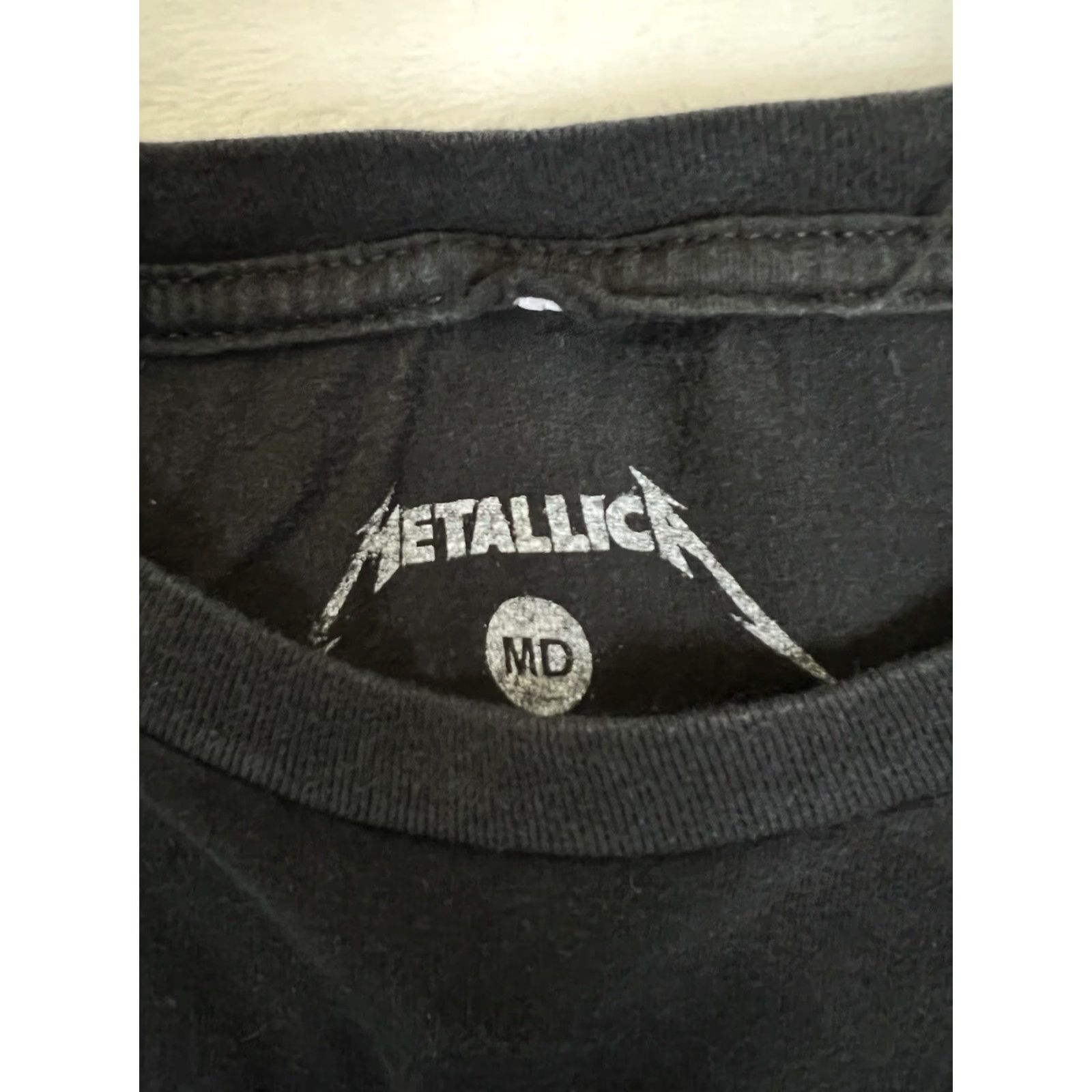 Vintage VINTAGE Metallica 20th Anniversary San Francisco Symphony 2019 Concert T-Shirt Men M Black Rock Band Music 90s Mens Size US M / EU 48-50 / 2 - 5 Thumbnail