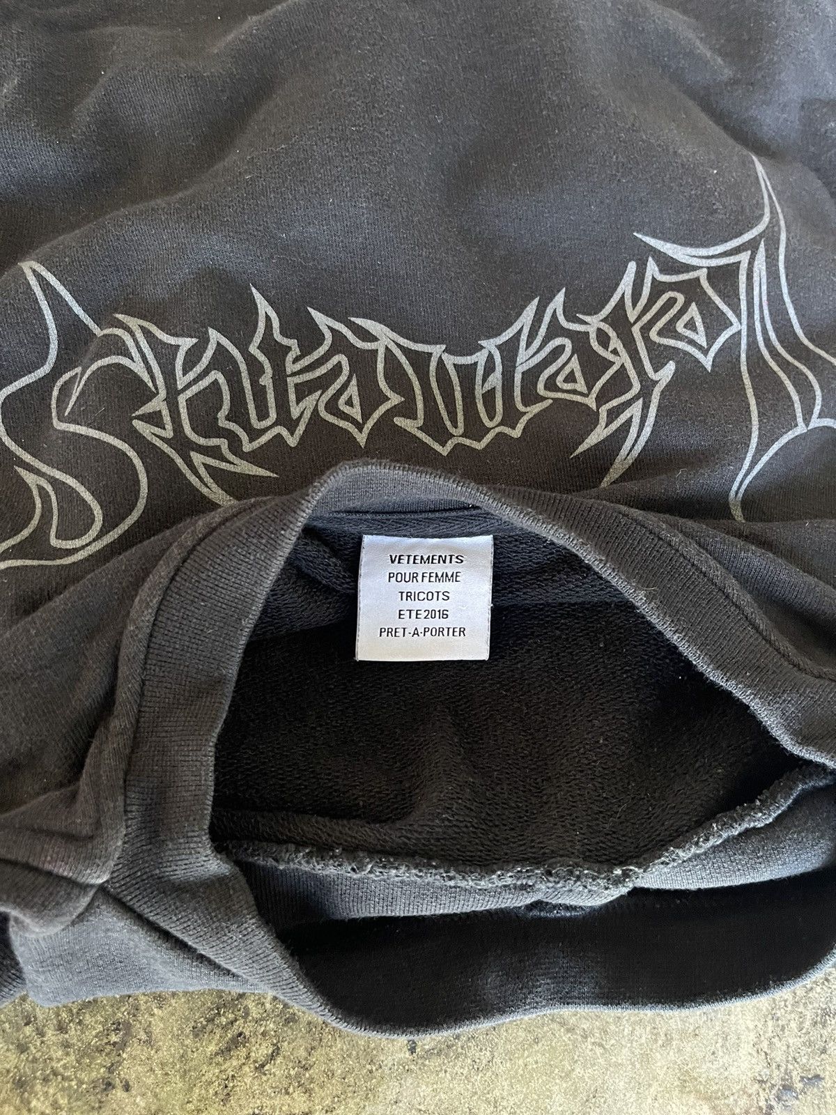 Vetements Vetements x Champion Reversible Hoodie/Crew sweater Size US L / EU 52-54 / 3 - 12 Thumbnail