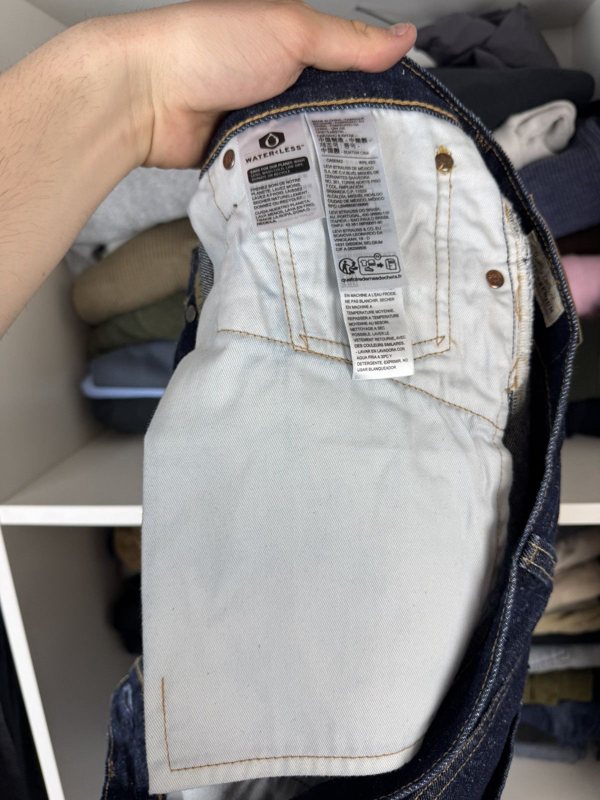 Levi's Levi's 501 Premium Selvedge Denim Jeans W32 L30 Size US 32 / EU 48 - 8 Thumbnail