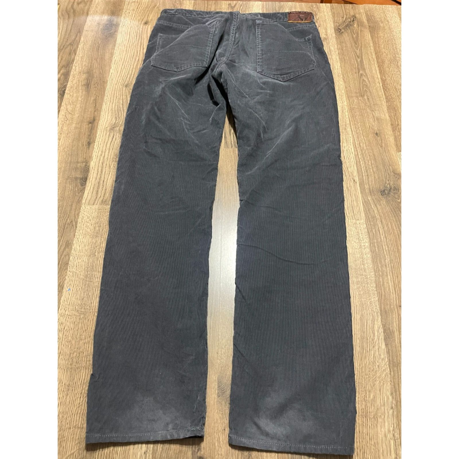 Dockers DOCKERS Pants Mens Size 34x32.5 Gray Straight Pockets Regular Inseam 32.5 Front Flat Ankle Casual Vintage No Size US 34 / EU 50 - 2 Thumbnail