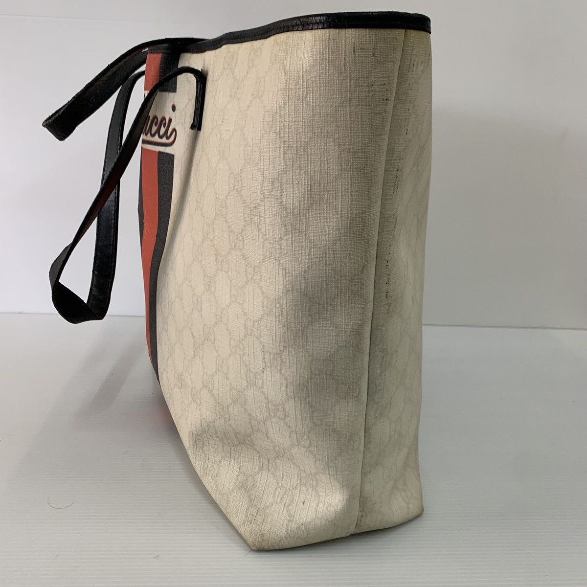 Gucci Gucci Monogram White Tote Bag Size ONE SIZE - 6 Thumbnail