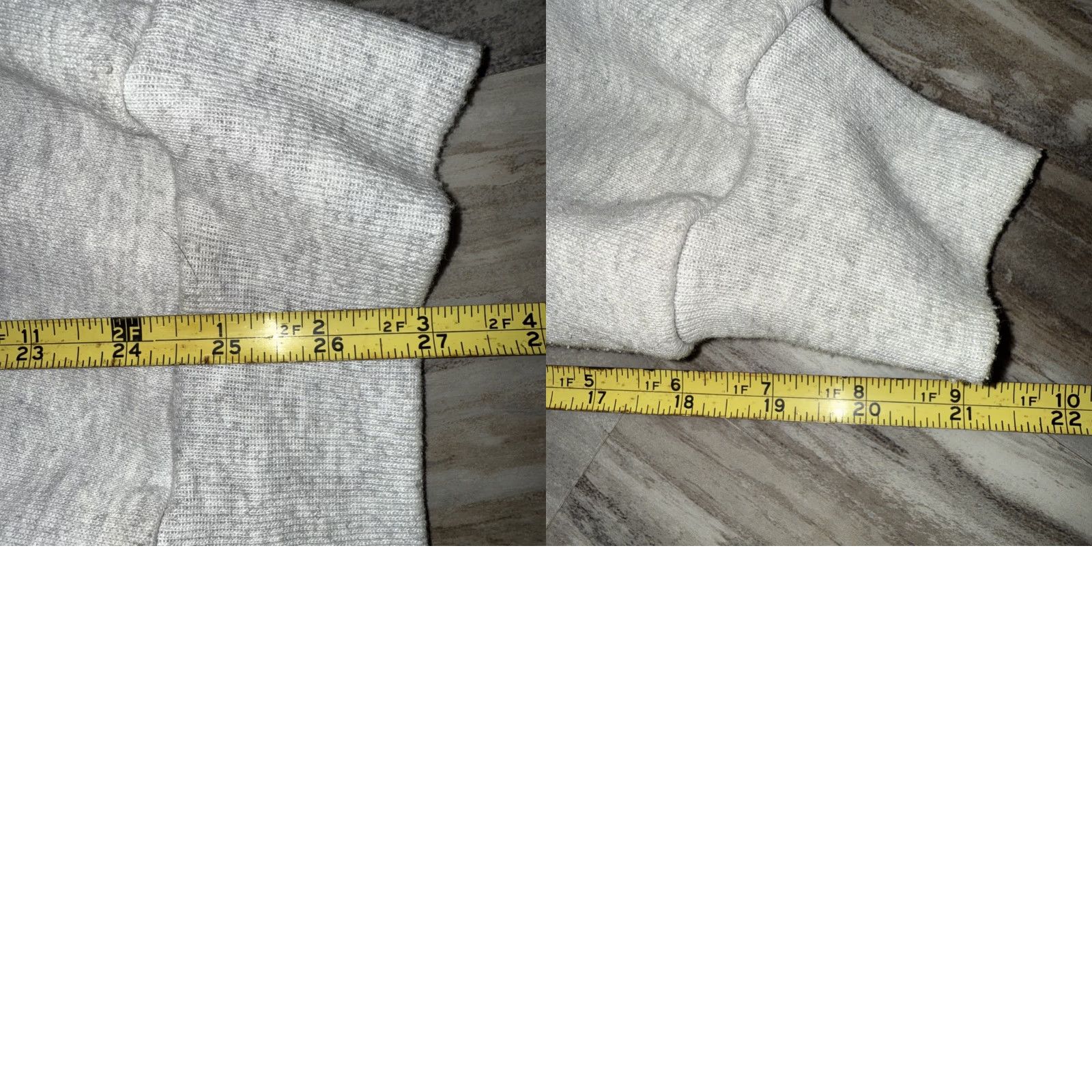 Jerzees VINTAGE JERZEES Cardigan Sweatshirt Gray XL Womens 1980s Grandma Cotton Polyester Quilt Scarf Cape USA Size XL / US 12-14 / IT 48-50 - 9 Thumbnail