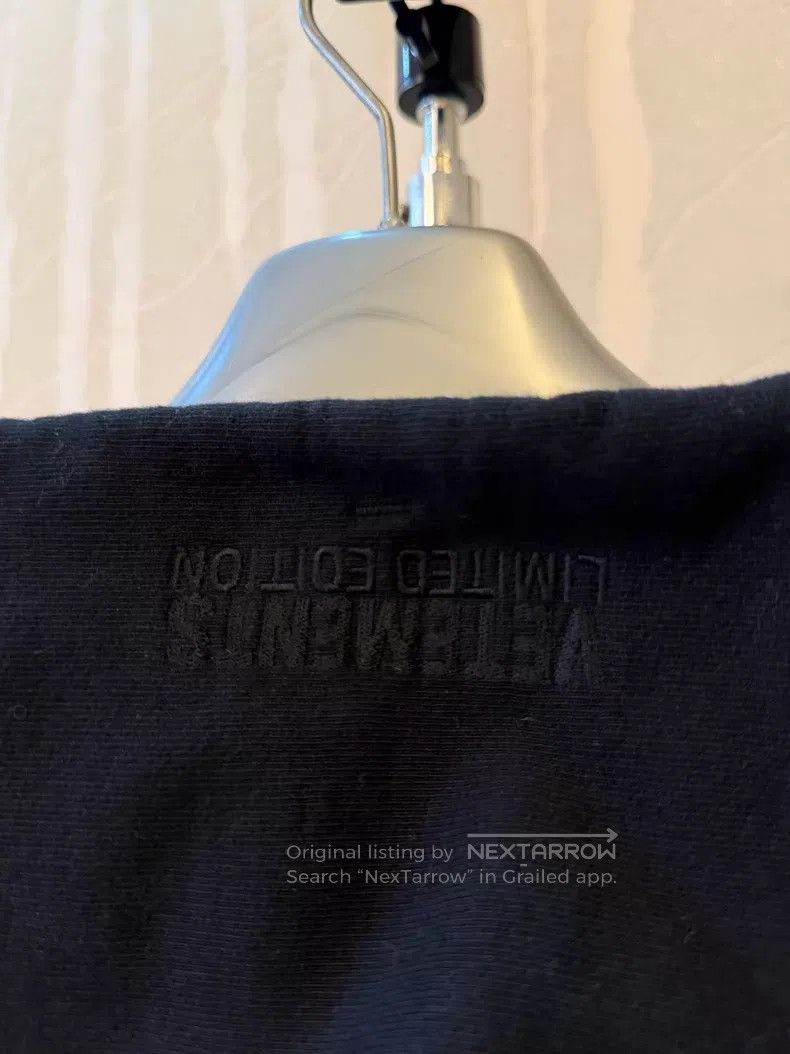 Vetements Vetements Black Knit Top Size US S / EU 44-46 / 1 - 6 Thumbnail