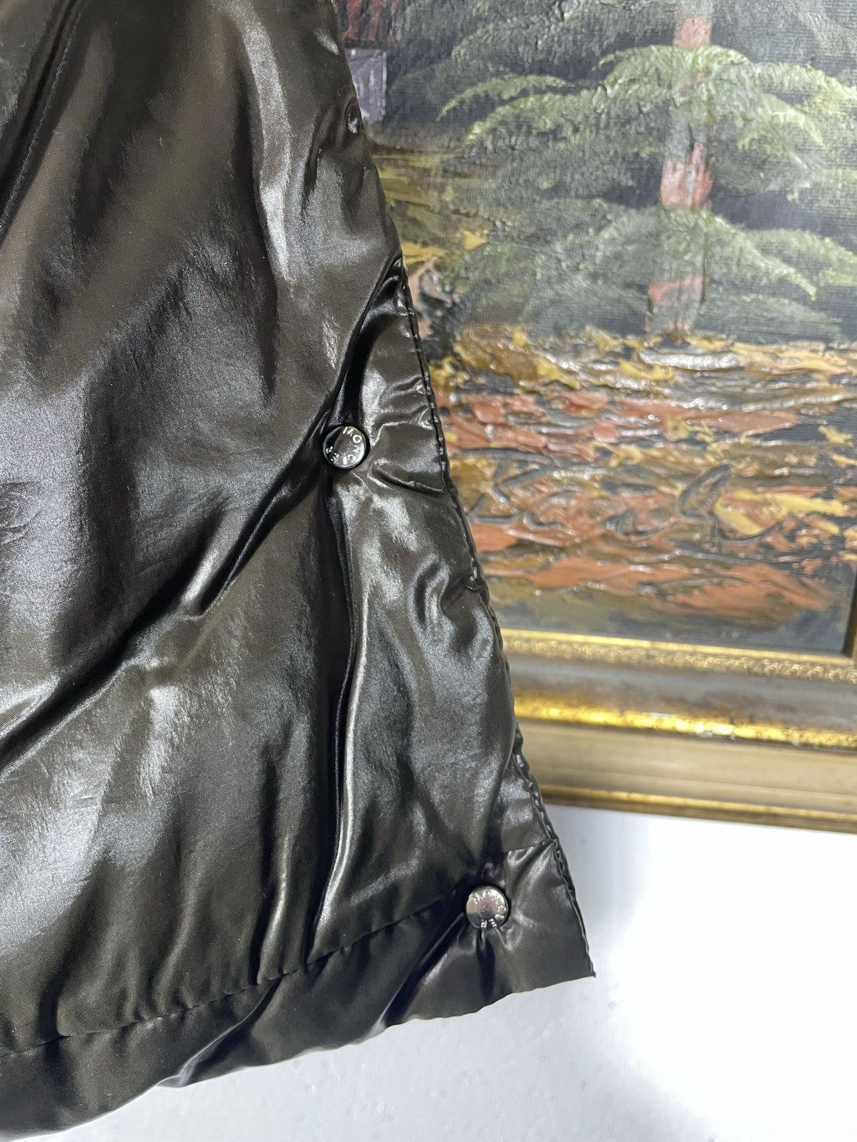 Designer Moncler retro 00s down jacket luxury old money designer Size S / US 4 / IT 40 - 12 Thumbnail