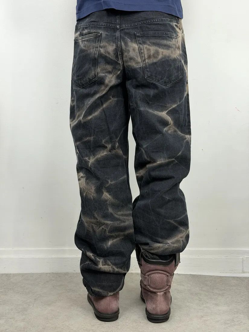 Dries Van Noten Dries Van Noten Black Tye Dye Effect Denim Jeans Size US 34 / EU 50 - 4 Thumbnail