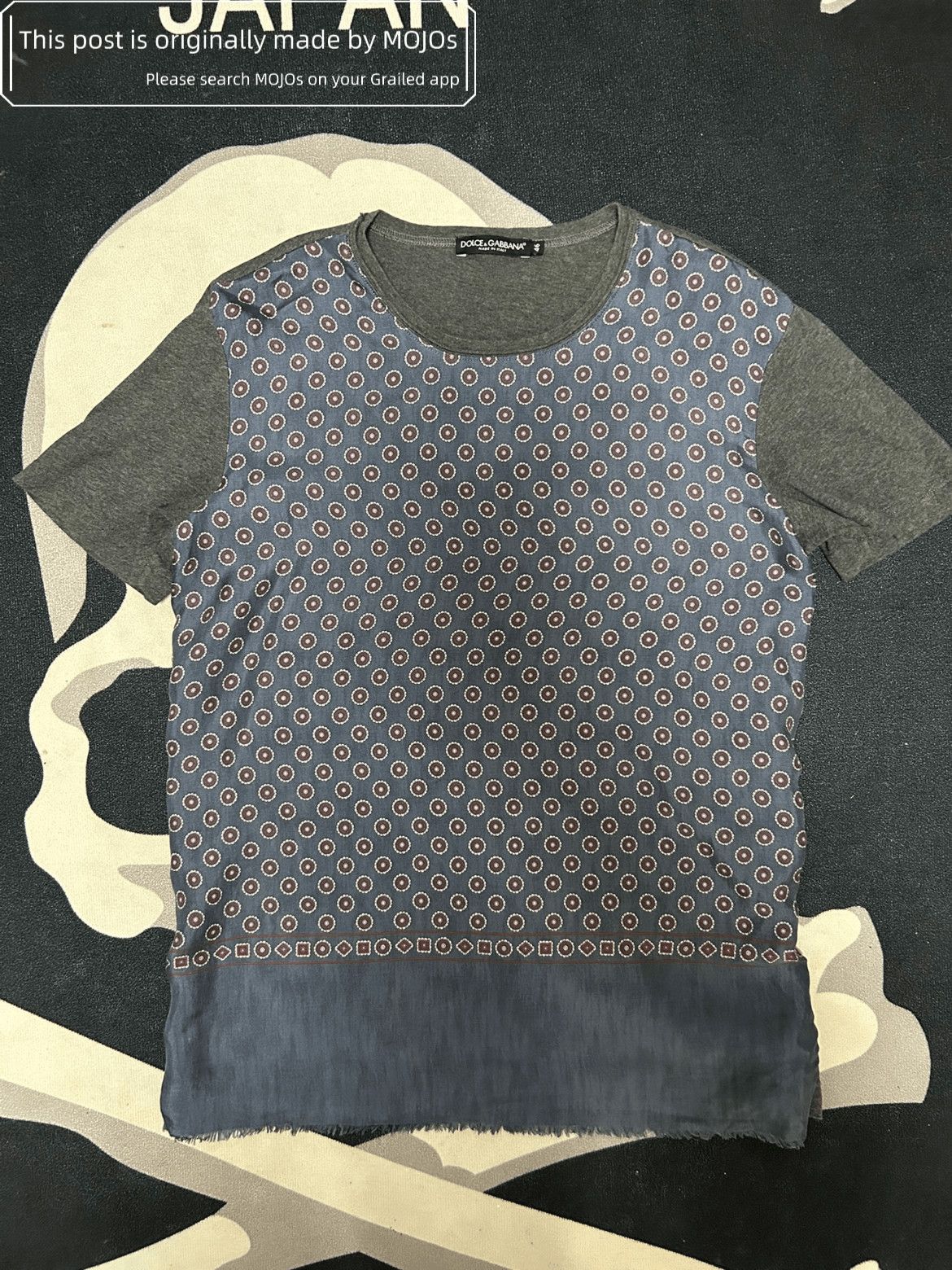 Sz 46 Dolce & Gabbana Silk Layers Tee