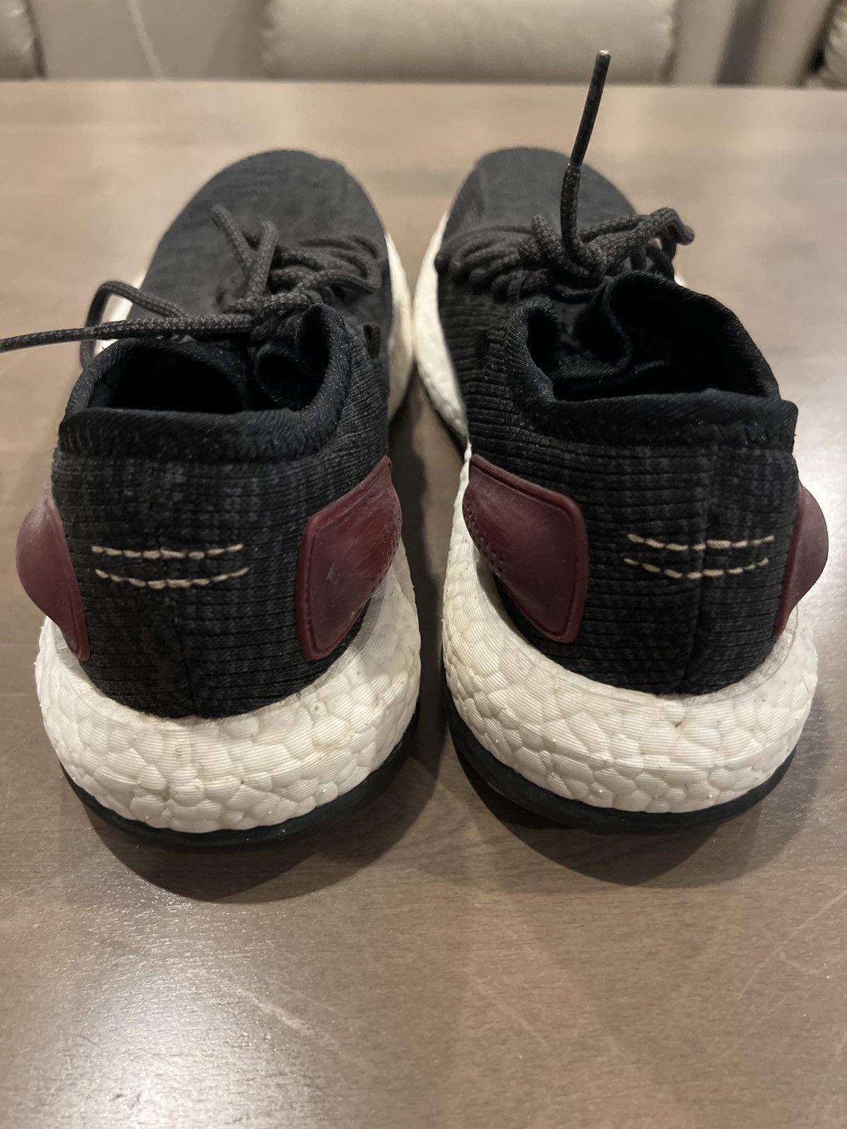 Adidas Adidas Pureboost Core Black Cardinal Size US 9 / EU 42 - 2 Thumbnail