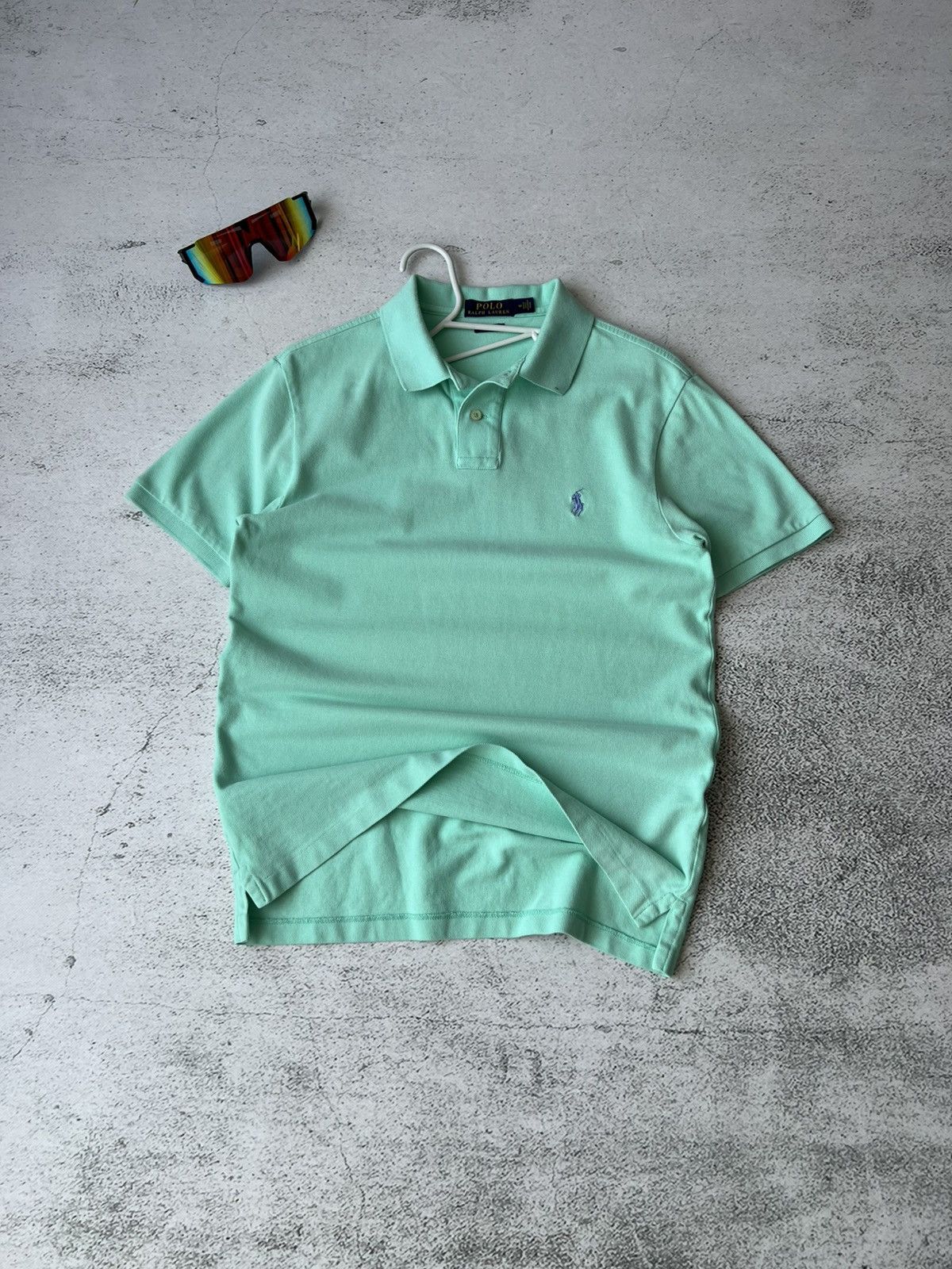 Polo Ralph Lauren Polo Ralph Lauren Mint Green Polo Shirt – Classic Size M Size US M / EU 48-50 / 2 - 1 Thumbnail