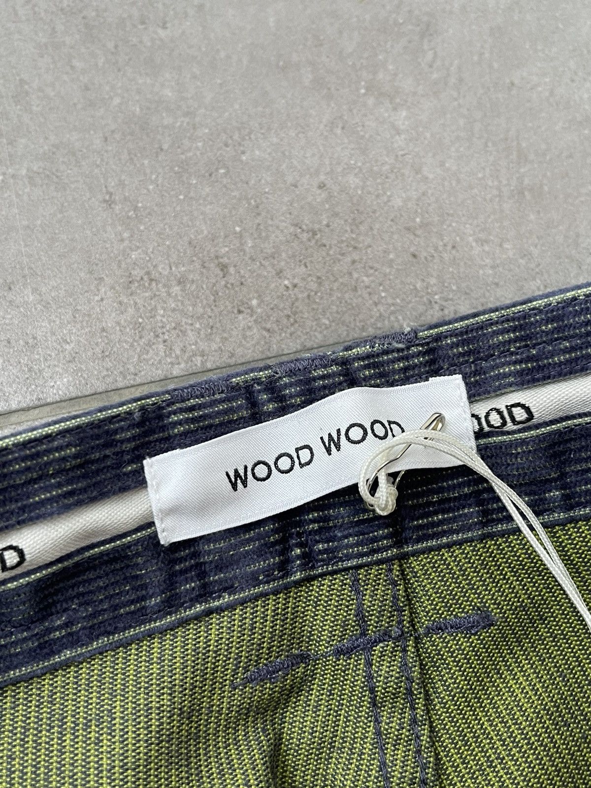 Acne Studios × Our Legacy × Wood Wood !DS! SS23 Wood Wood Wilson Twisted Seam Envy Green Trousers Size US 32 / EU 48 - 16 Thumbnail