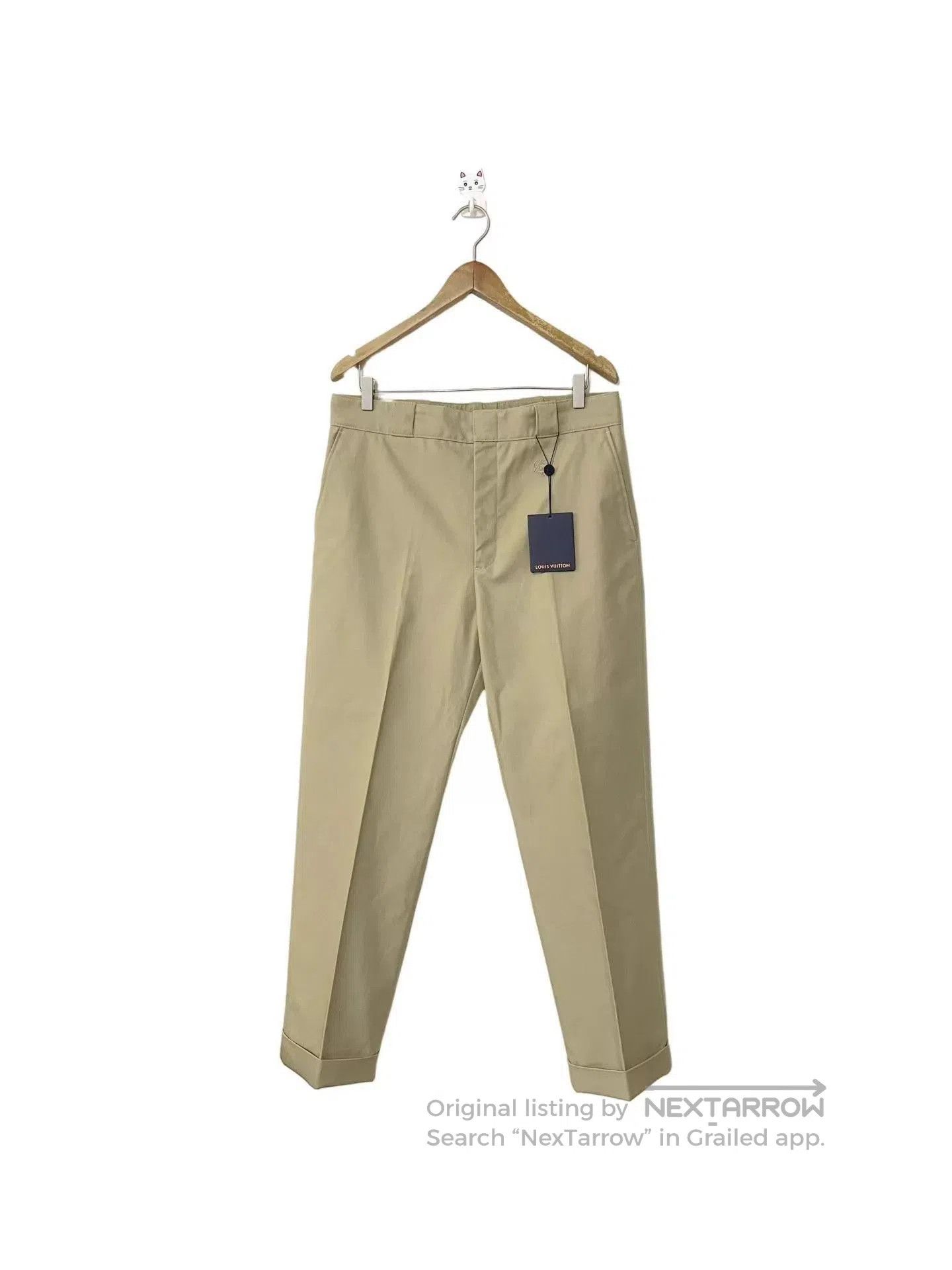 Louis Vuitton Beige Casual Pants Size 26. Size US 26 / EU 42 - 1 Thumbnail