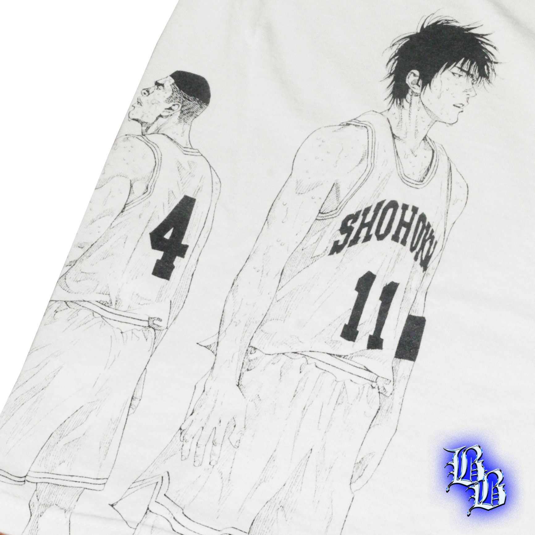 Anime SLAMDUNK VINTAGE SHOHOKU TEAM OFFICIAL TEE Size US S / EU 44-46 / 1 - 4 Thumbnail