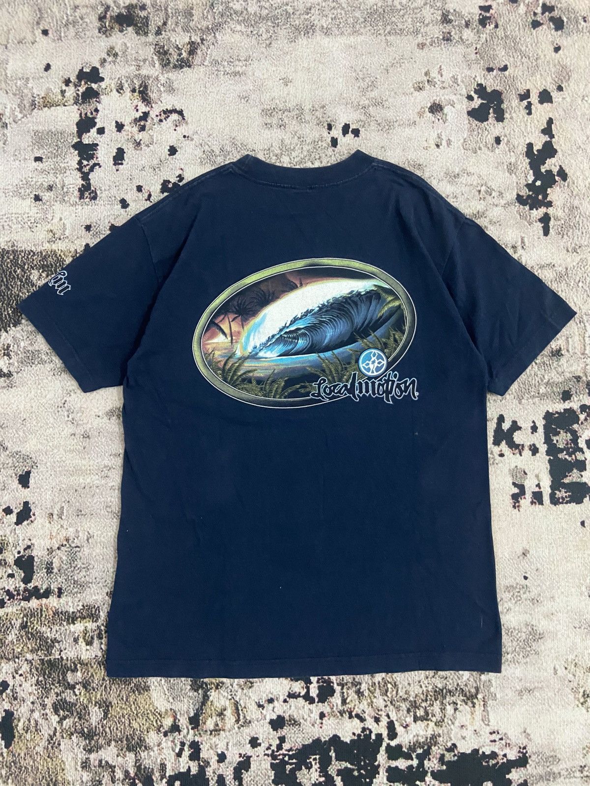 Vintage Vintage Local Motion Surf Tee Shirt Size US M / EU 48-50 / 2 - 1 Thumbnail