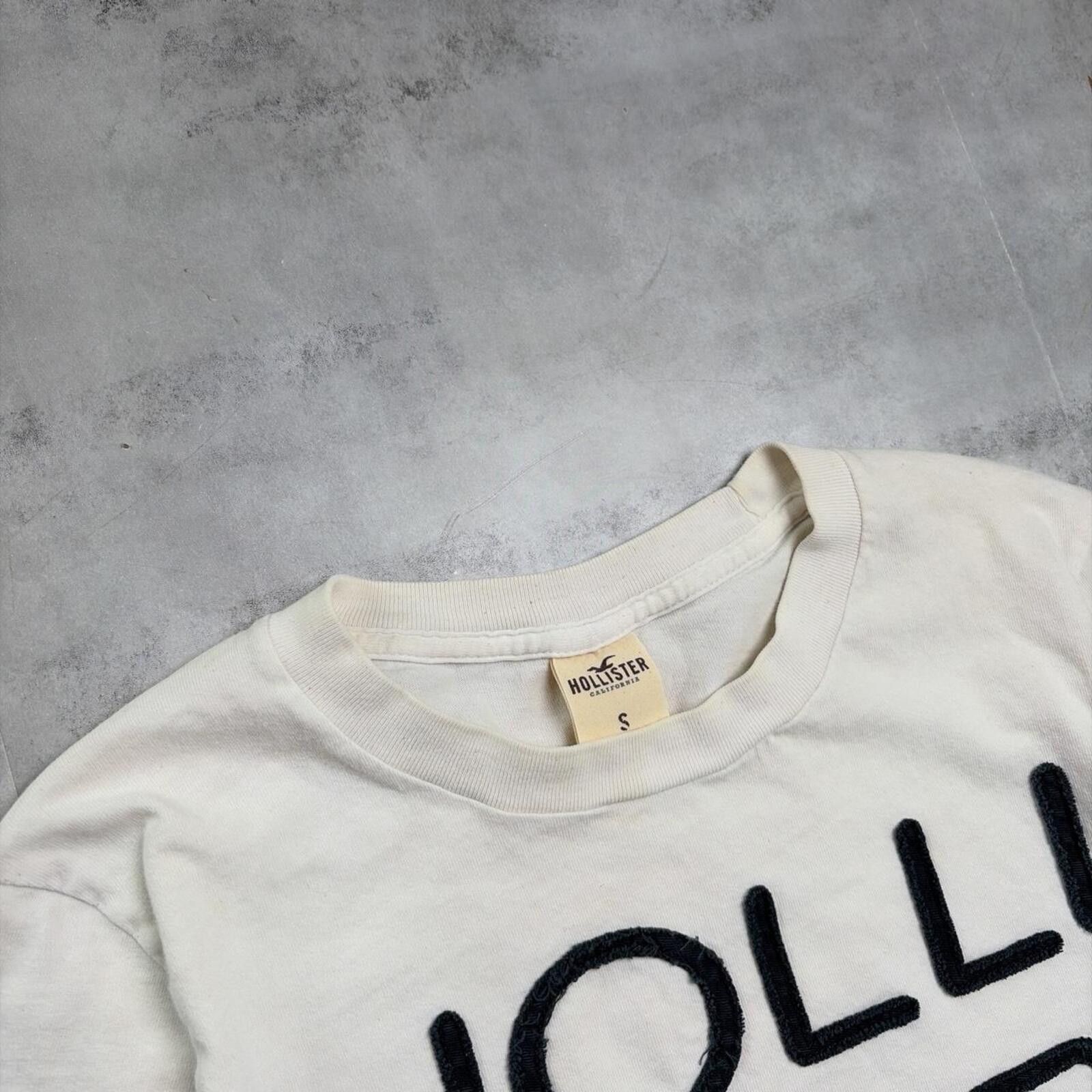 Other Y2K White Hollister Surf Grunge Long Sleeve Shirt Size US S / EU 44-46 / 1 - 5 Thumbnail