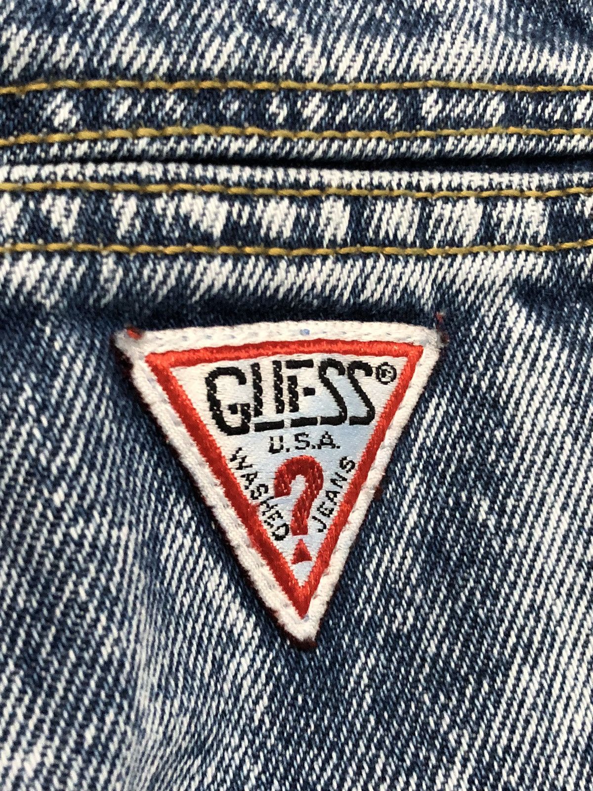 Guess Vtg 1988 Guess Acid Wash Jeans Size 28" / US 6 / IT 42 - 5 Thumbnail