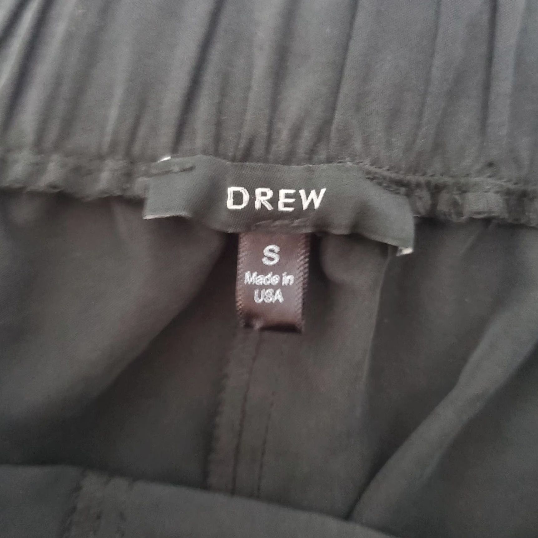 Drew Drew Sweatpants Women S Black White Stripe Modal Rayon Tapered USA Pants Inseam 25.5 in 28 in Waist 28" Hand Pockets Faux Fly Athleisure Jogger Casual Size 28" / US 6 / IT 42 - 3 Thumbnail