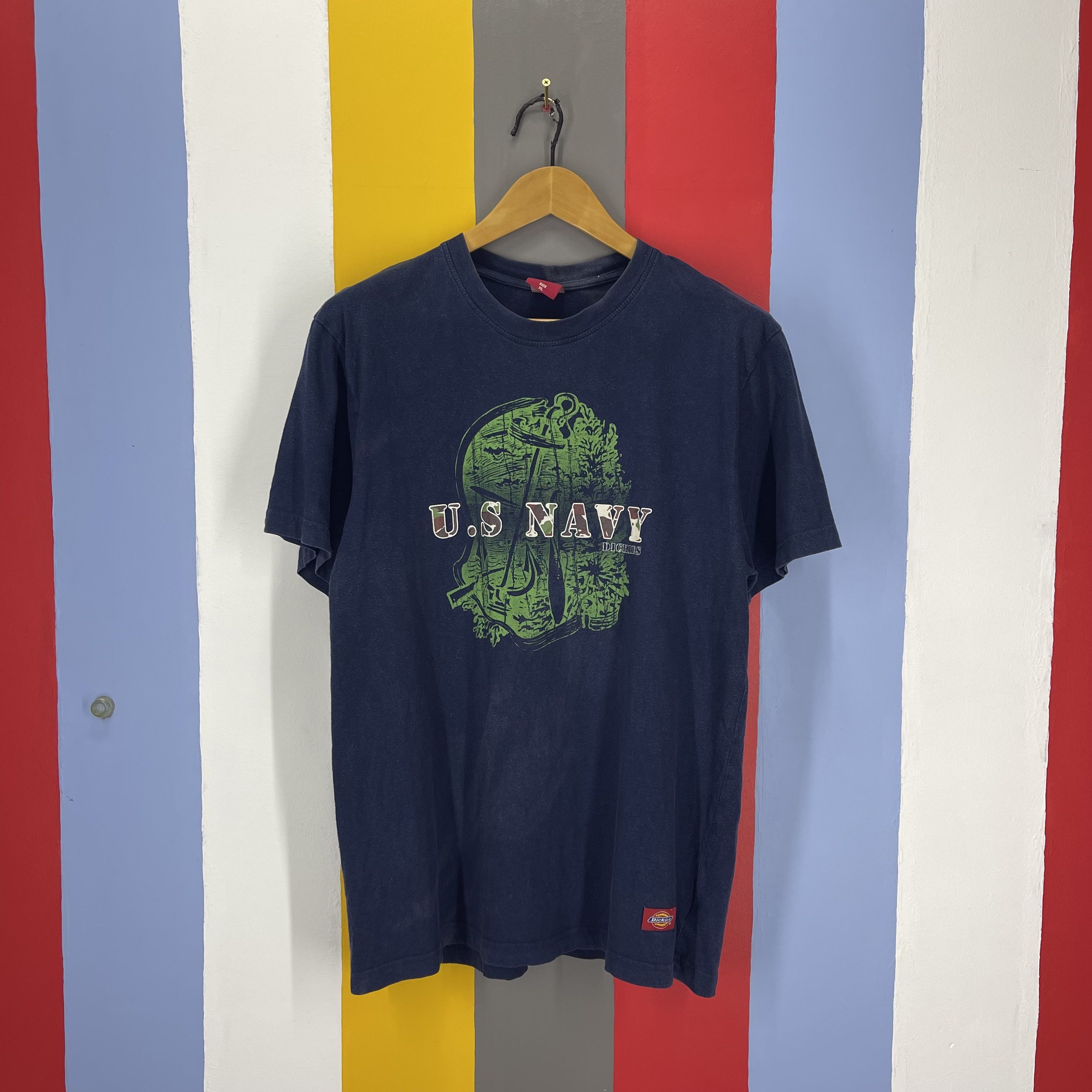 Dickies DICKIES x US NAVY Crew Neck T Shirt #1998/13 Size US L / EU 52-54 / 3 - 1 Thumbnail