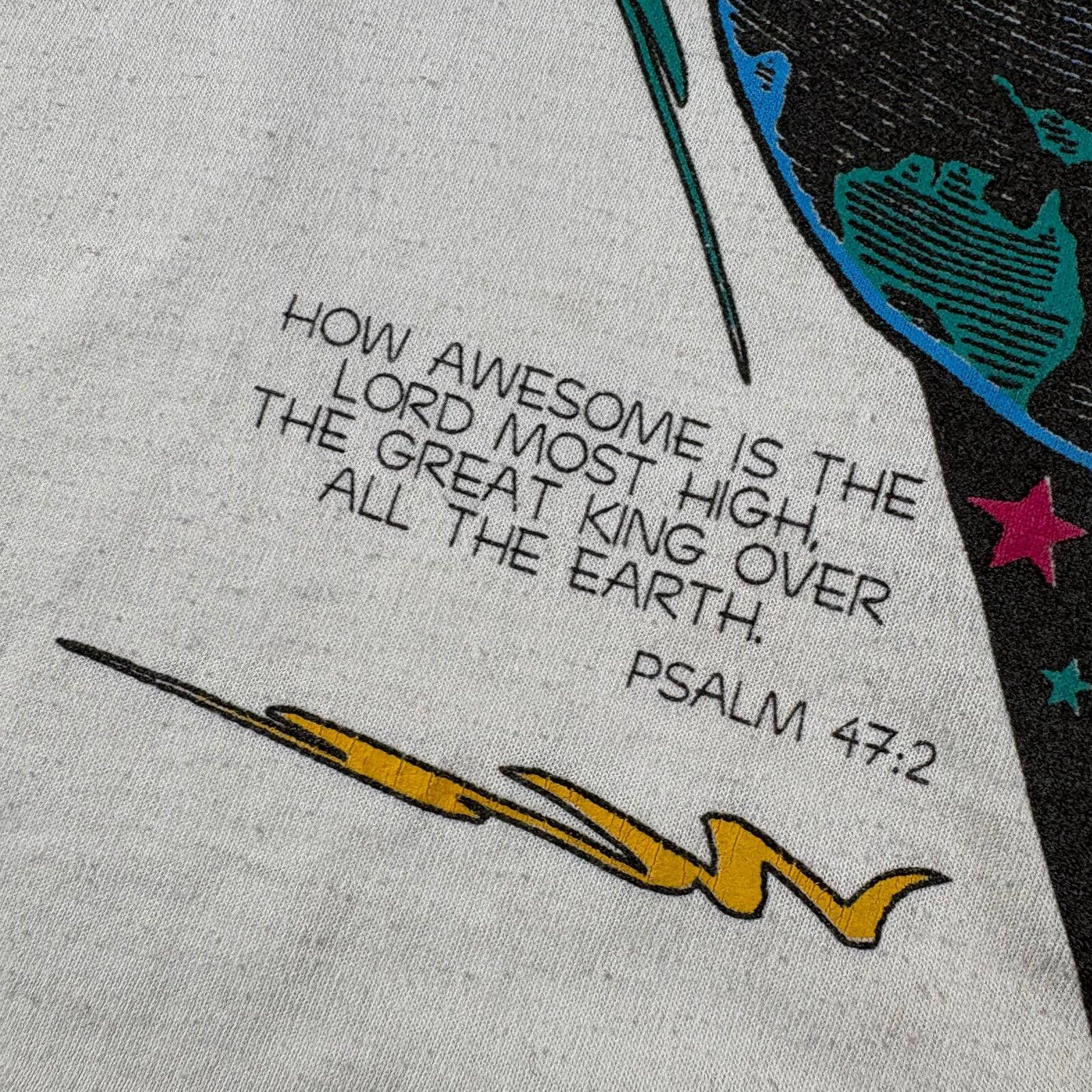 Hanes Vintage 90s “Our God is a awesome God” tee Size US XL / EU 56 / 4 - 3 Thumbnail