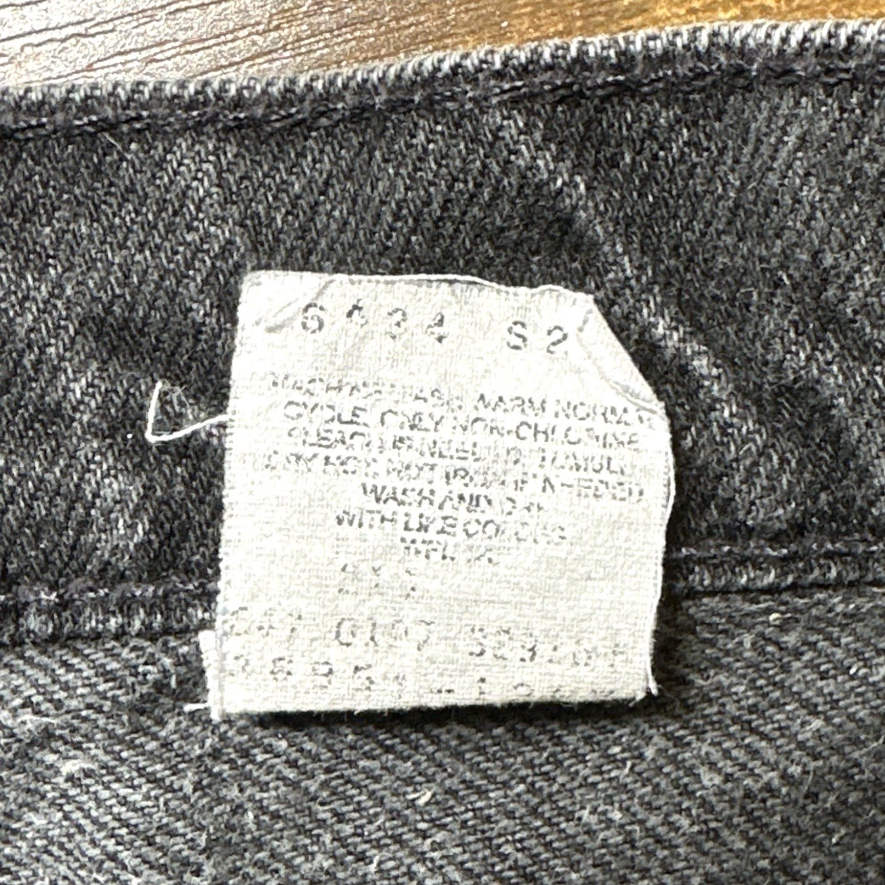 Levi's VINTAGE Levi's Orange Tab Jean Shorts Women's Size 8 Black Denim Bottoms Size 30" / US 8 / IT 44 - 7 Thumbnail