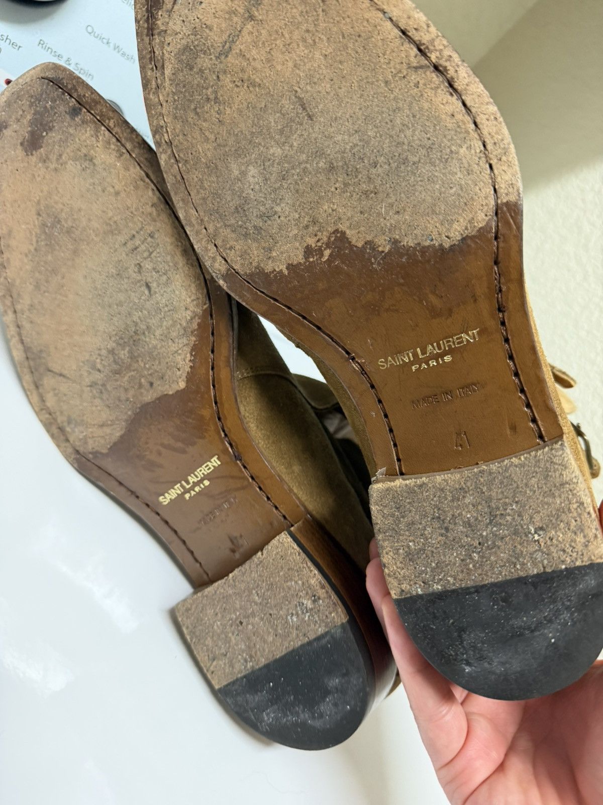 Saint Laurent Paris Saint Laurent Paris FW16 Hedi Slimane Jodhpur Suede Boots Size US 8 / EU 41 - 5 Thumbnail
