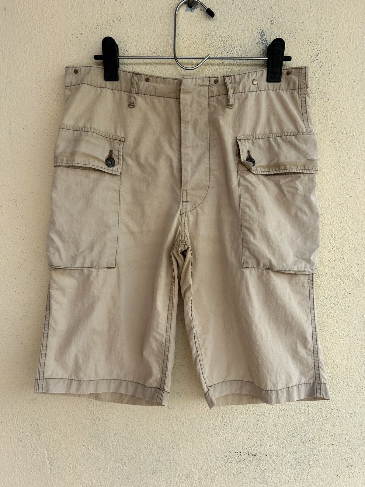 Japanese Brand Domingo Short Monkey Pant ( Sunfaded) Size US 30 / EU 46 - 2 Thumbnail