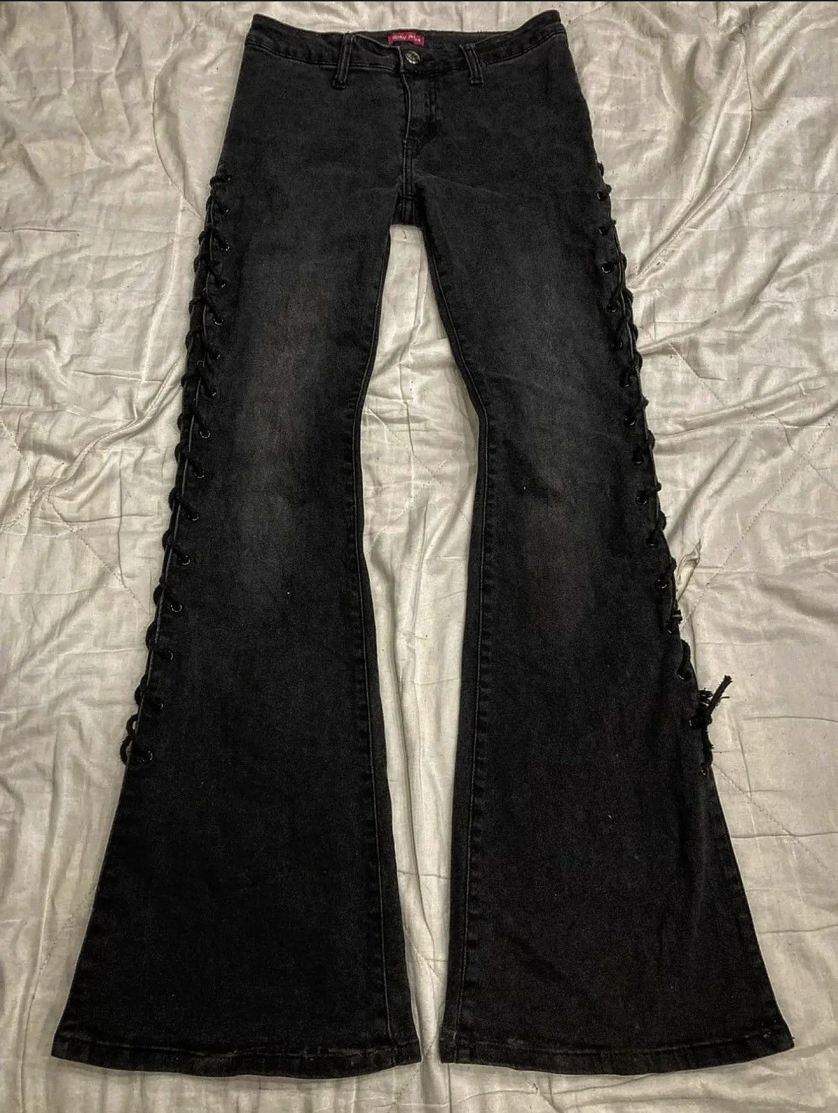 Slinky lace flares